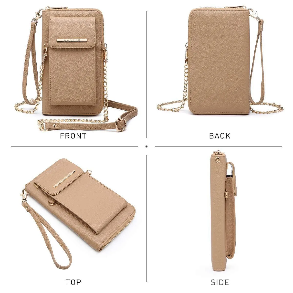 Fashion Small Size Cellphone Wristlet Crossbody Bag