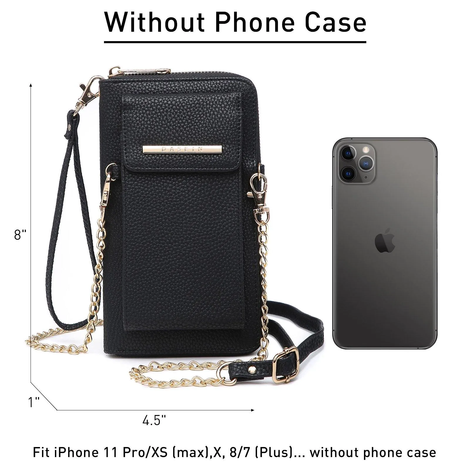 Fashion Small Size Cellphone Wristlet Crossbody Bag