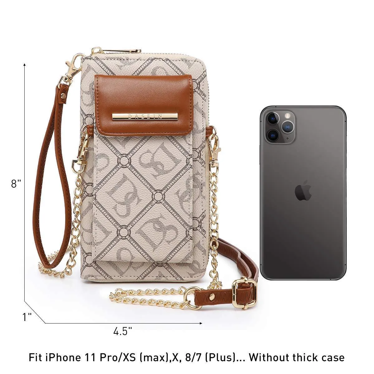 Fashion Small Size Cellphone Wristlet Crossbody Bag