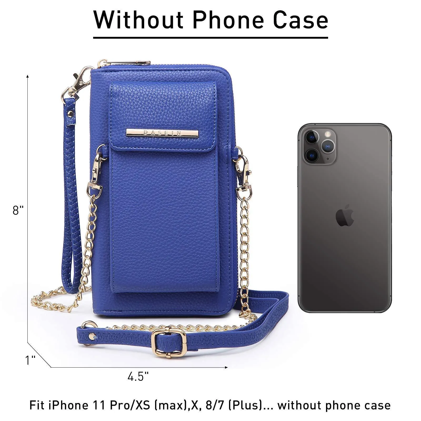 Fashion Small Size Cellphone Wristlet Crossbody Bag