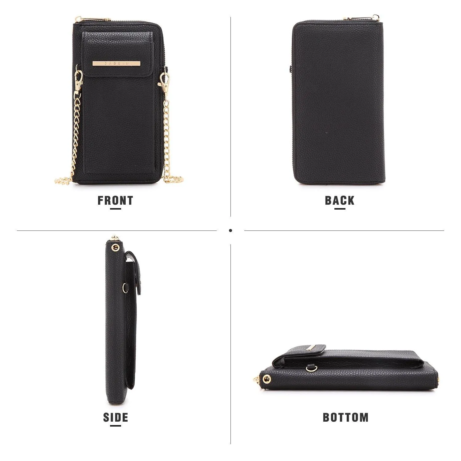 Fashion Small Size Cellphone Wristlet Crossbody Bag