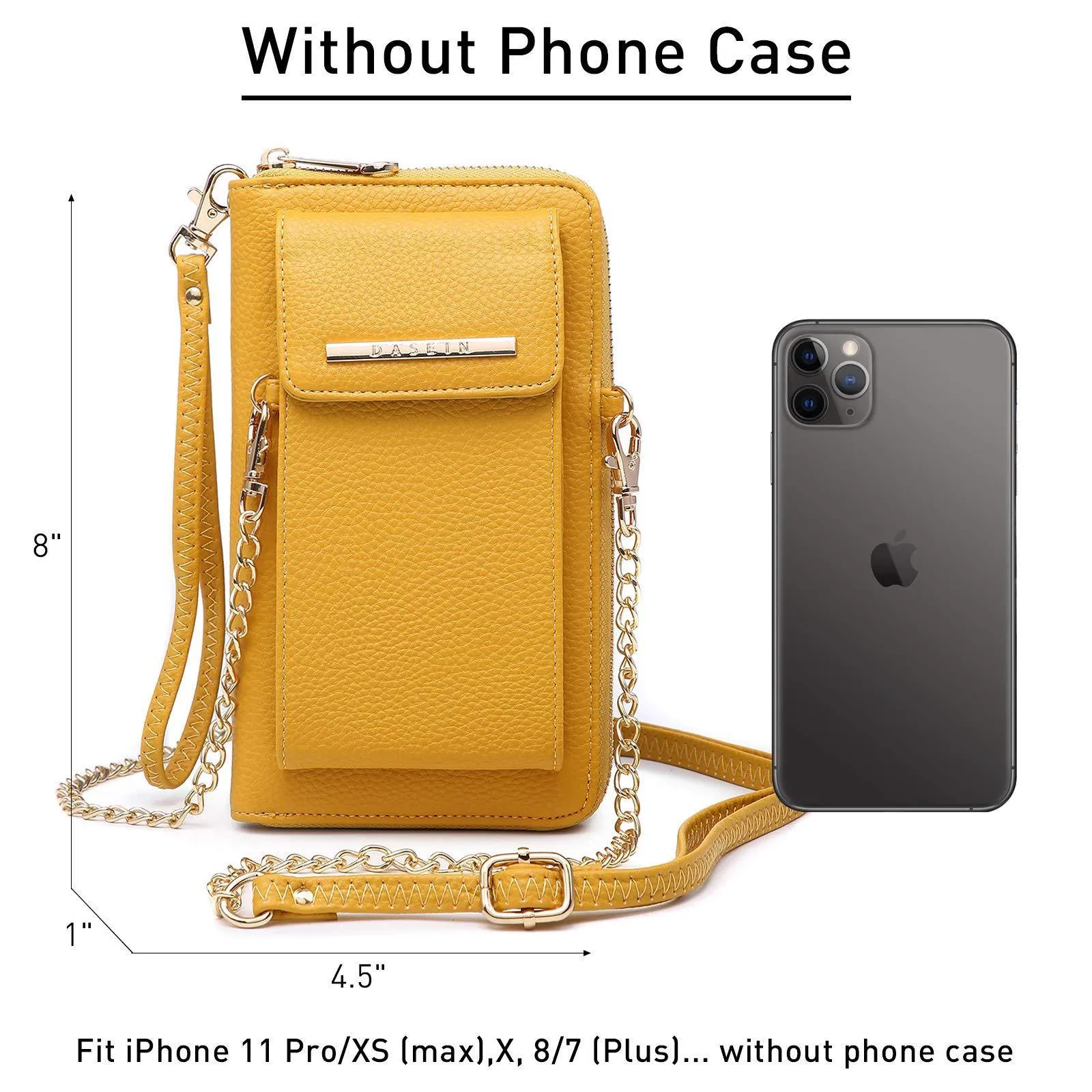 Fashion Small Size Cellphone Wristlet Crossbody Bag