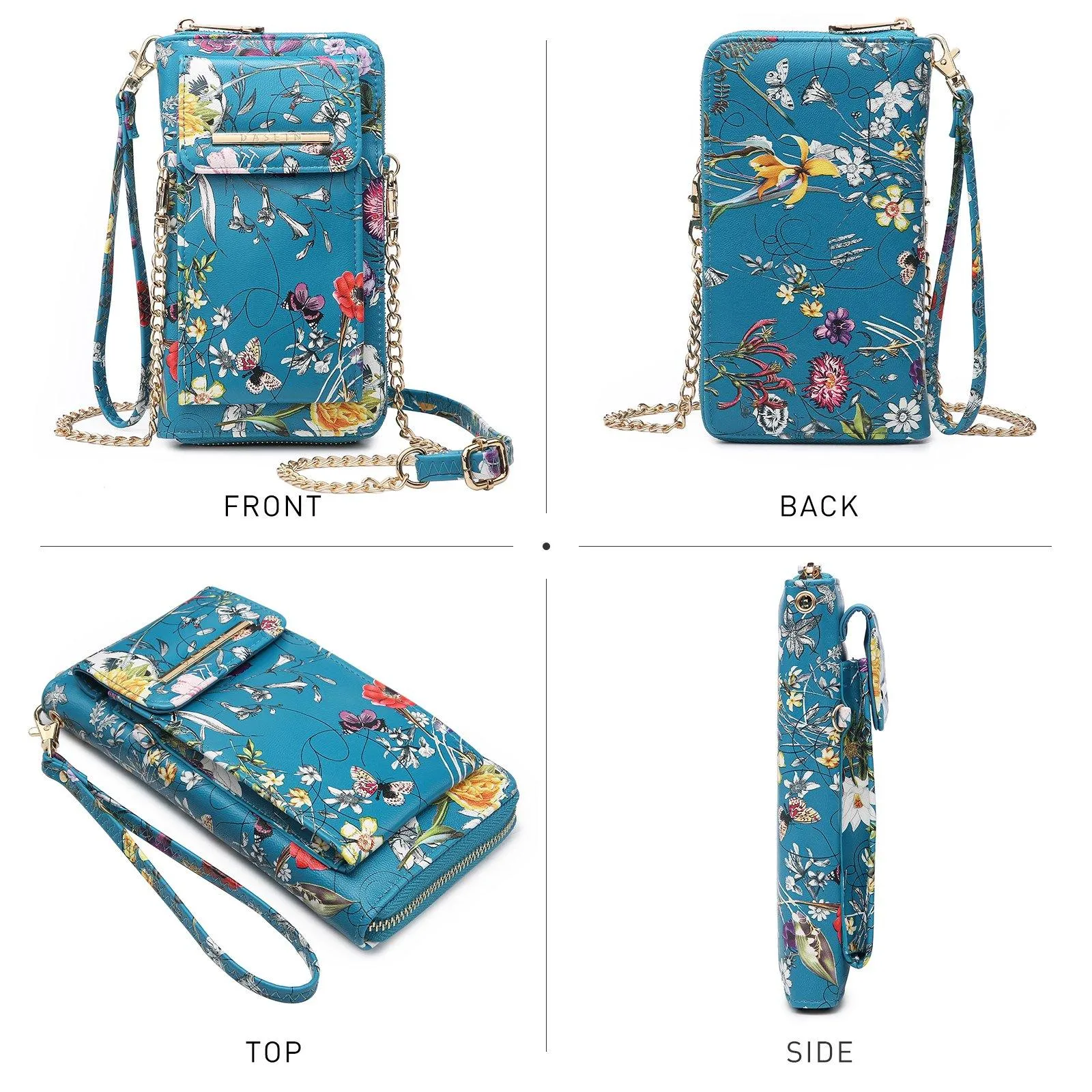 Fashion Small Size Cellphone Wristlet Crossbody Bag