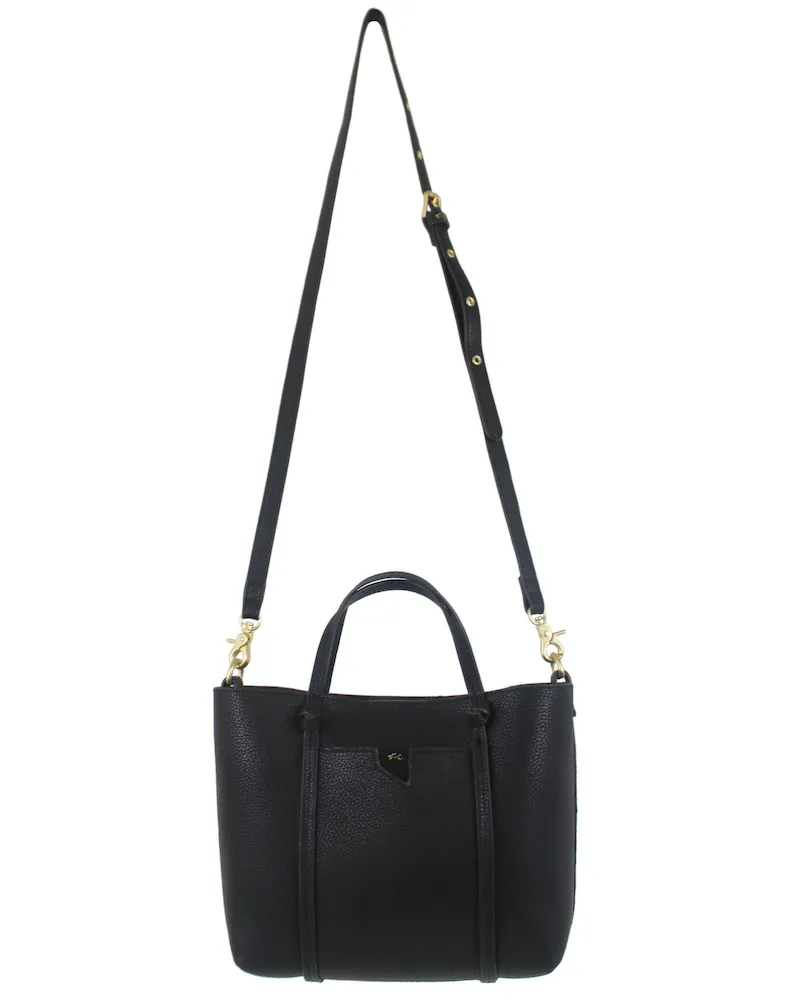 Flowerbed Creek Satchel in Black
