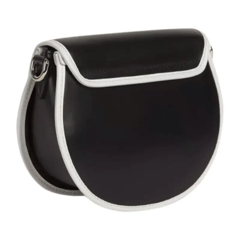 Furla Metropolis Mini Round Crossbody Bag - Nero Talco