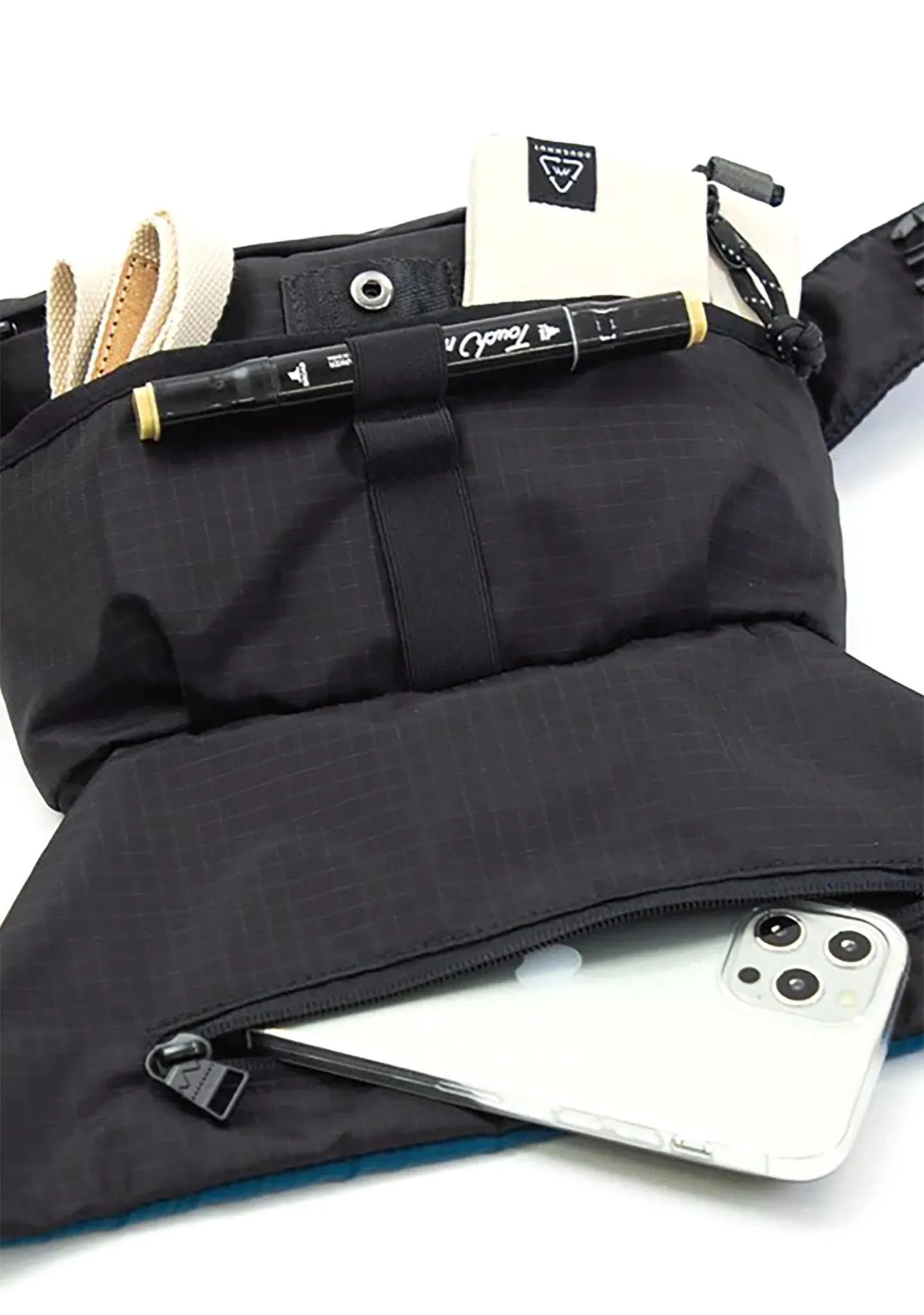Gamescape Series Dagger Fanny Pack in Black