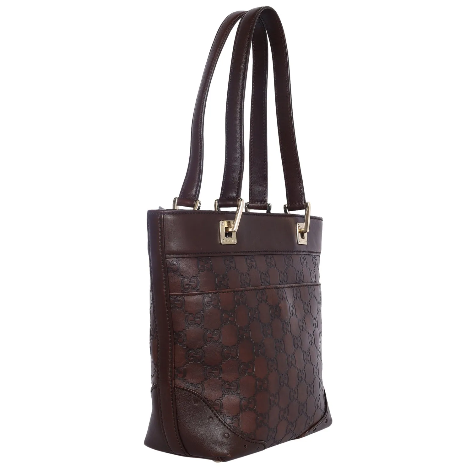 GG Guccissima Leather Medium Shoulder Bag (Authentic Pre-Owned)