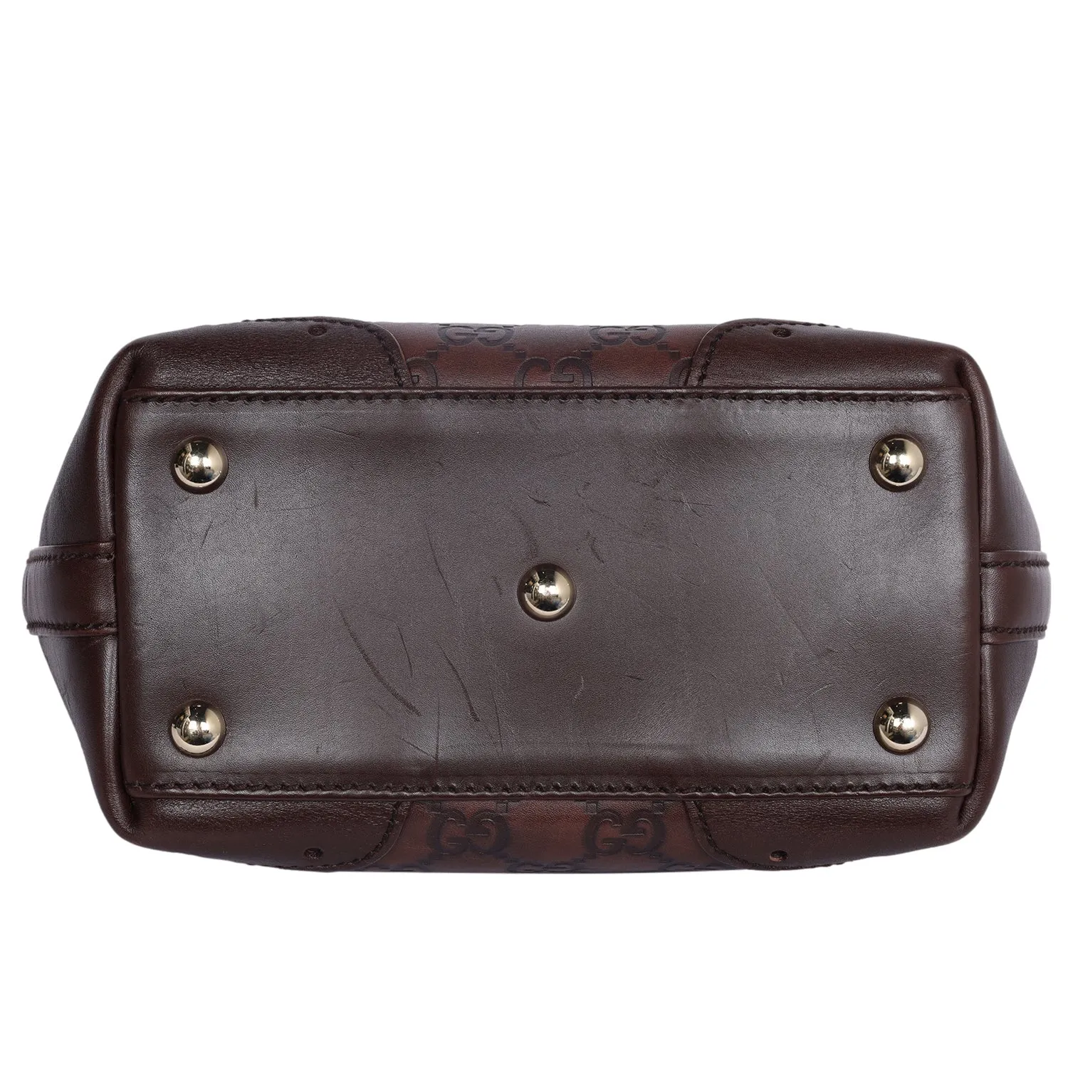 GG Guccissima Leather Medium Shoulder Bag (Authentic Pre-Owned)
