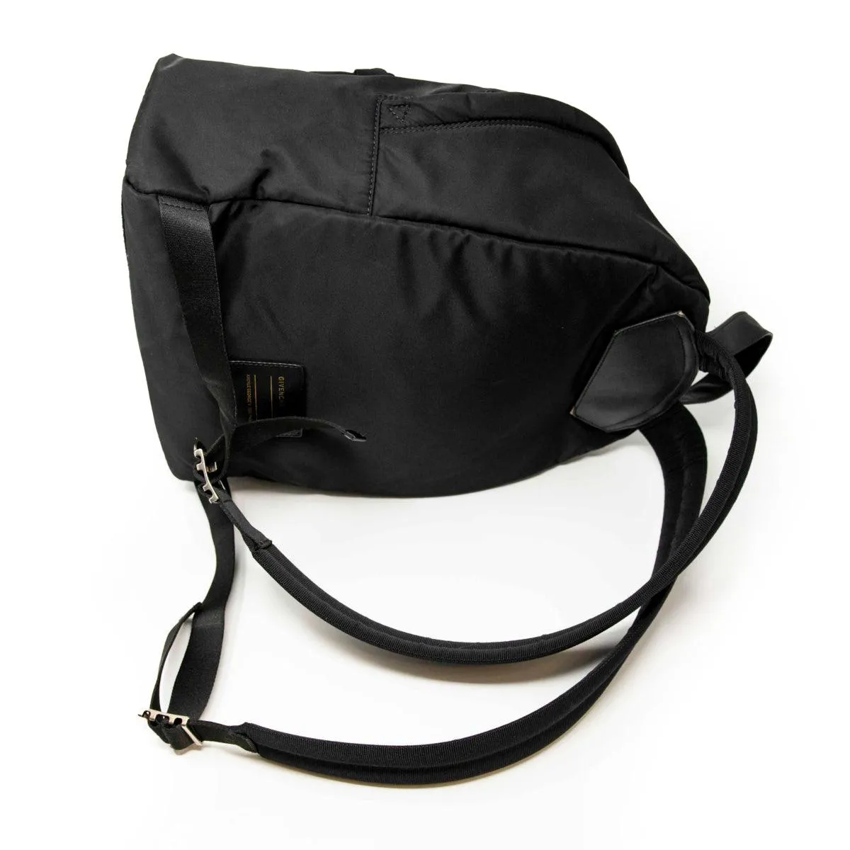Givenchy Black Paris Logo Backpack