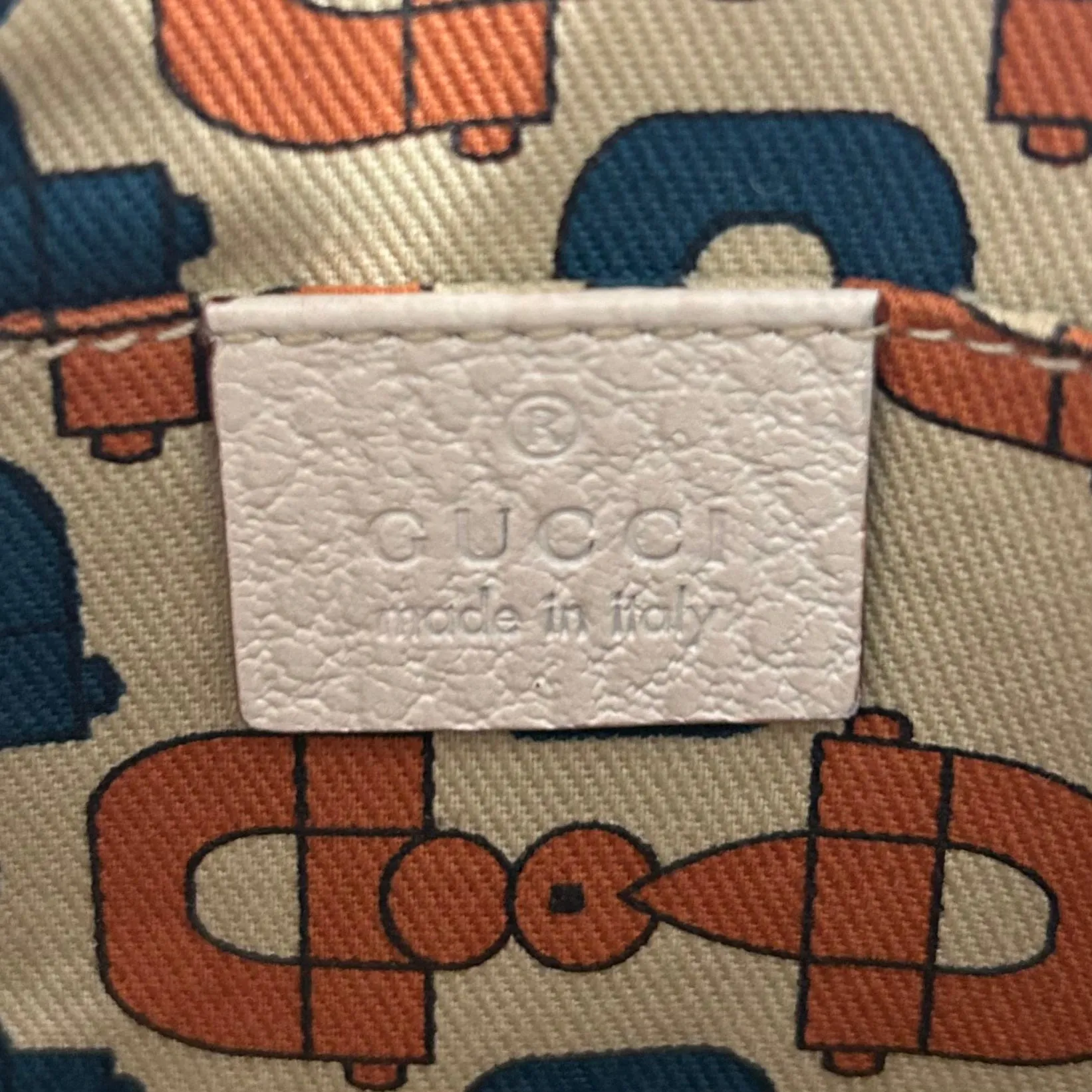 Gucci Crème Mini Hasler Pochette