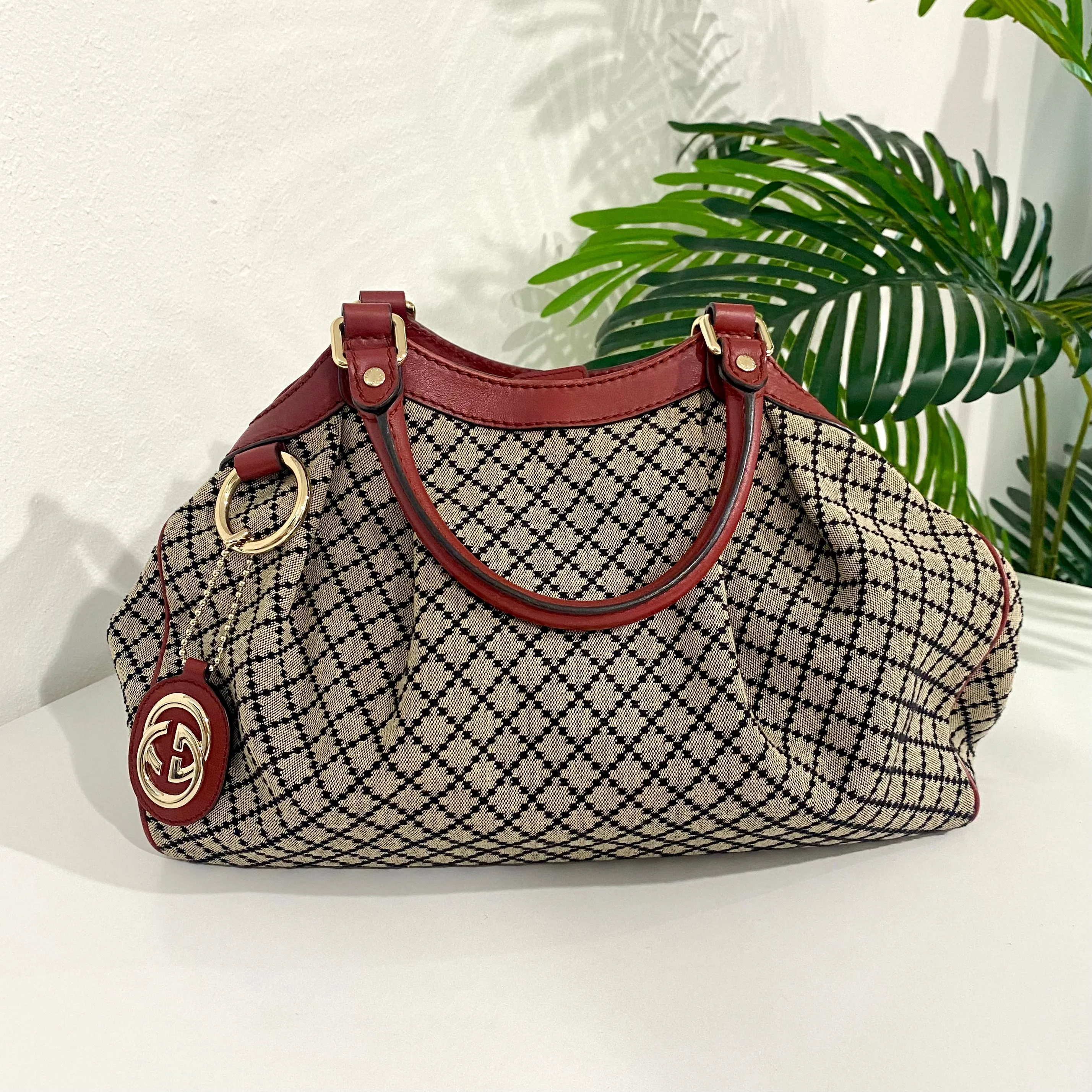 Gucci Diamante Sukey Bag