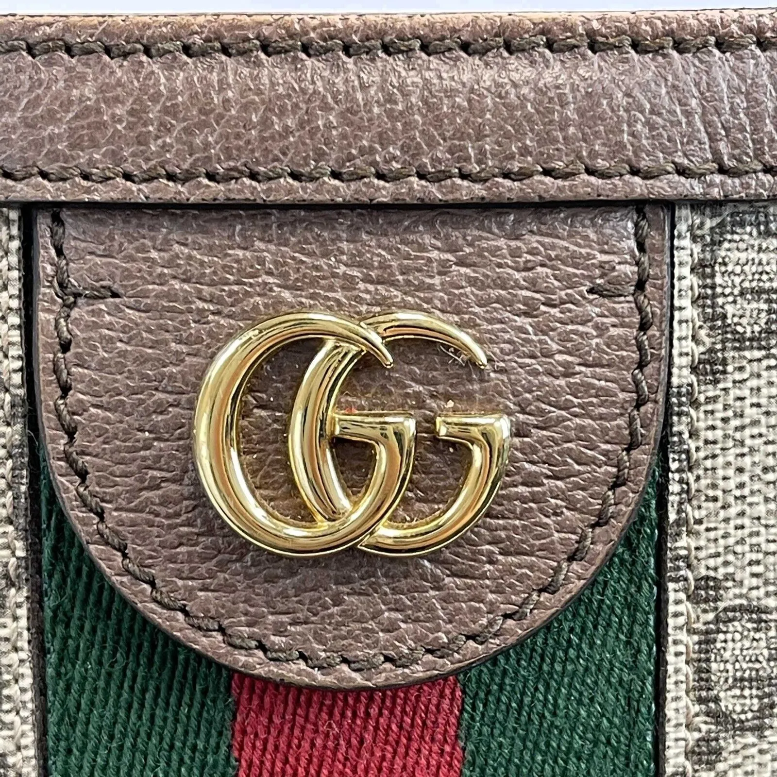 Gucci - Good - Ophidia GG Medium Shoulder Tote - Beige & Ebony - Handbag