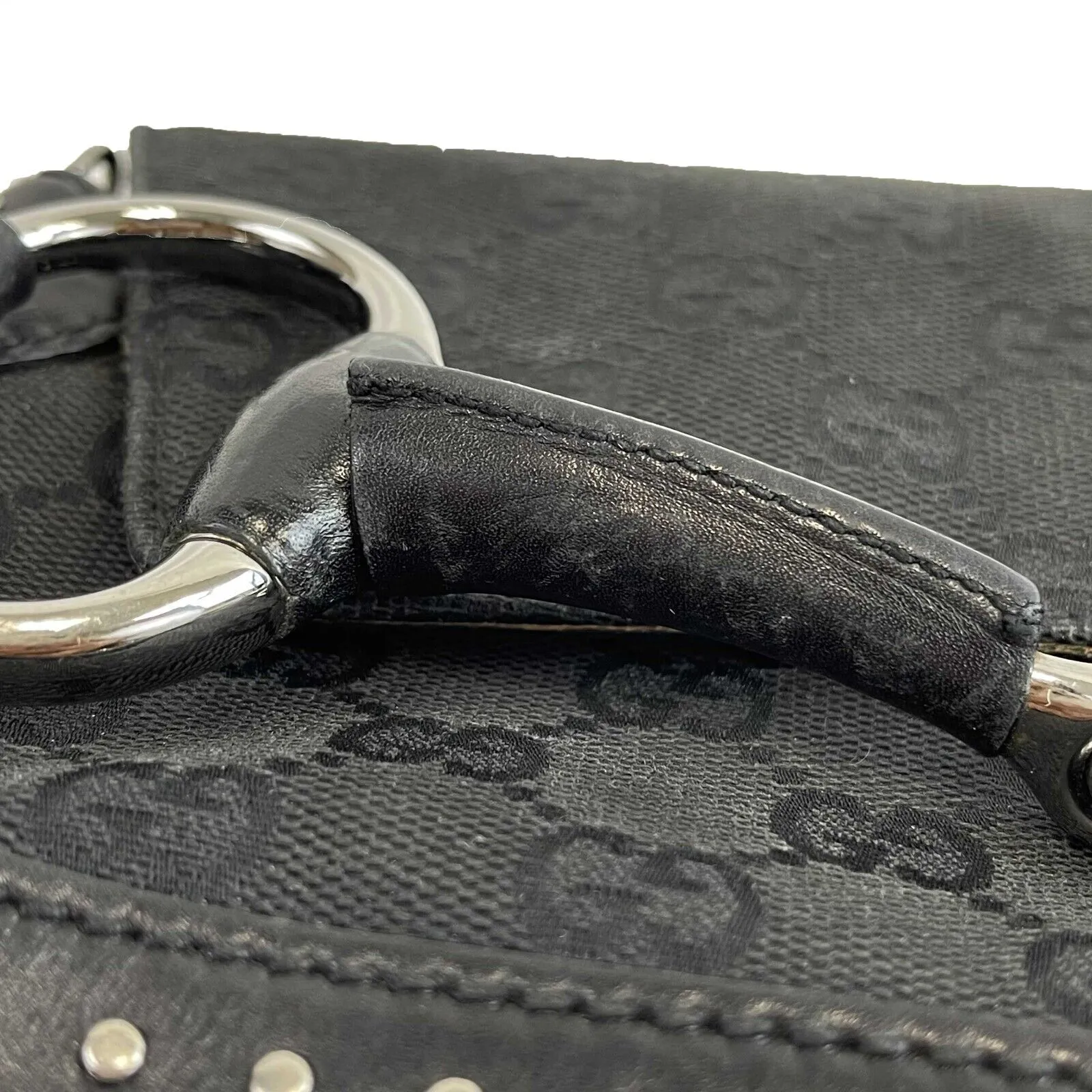 Gucci - Gucci by Tom Ford Pouchette 1955 Bag - Black / Silver Shoulder Bag