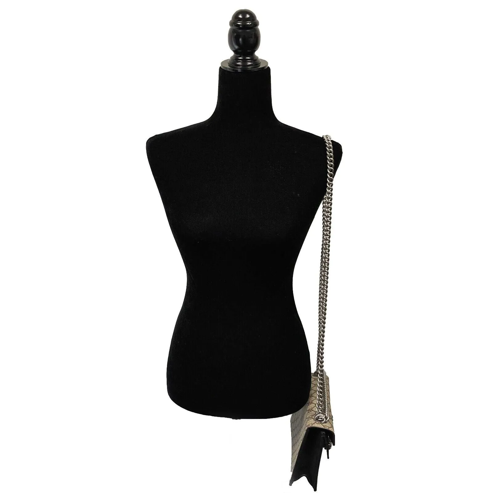 Gucci - NEW Dionysus Shoulder - Beige / Black Shoulder Bag / Crossbody