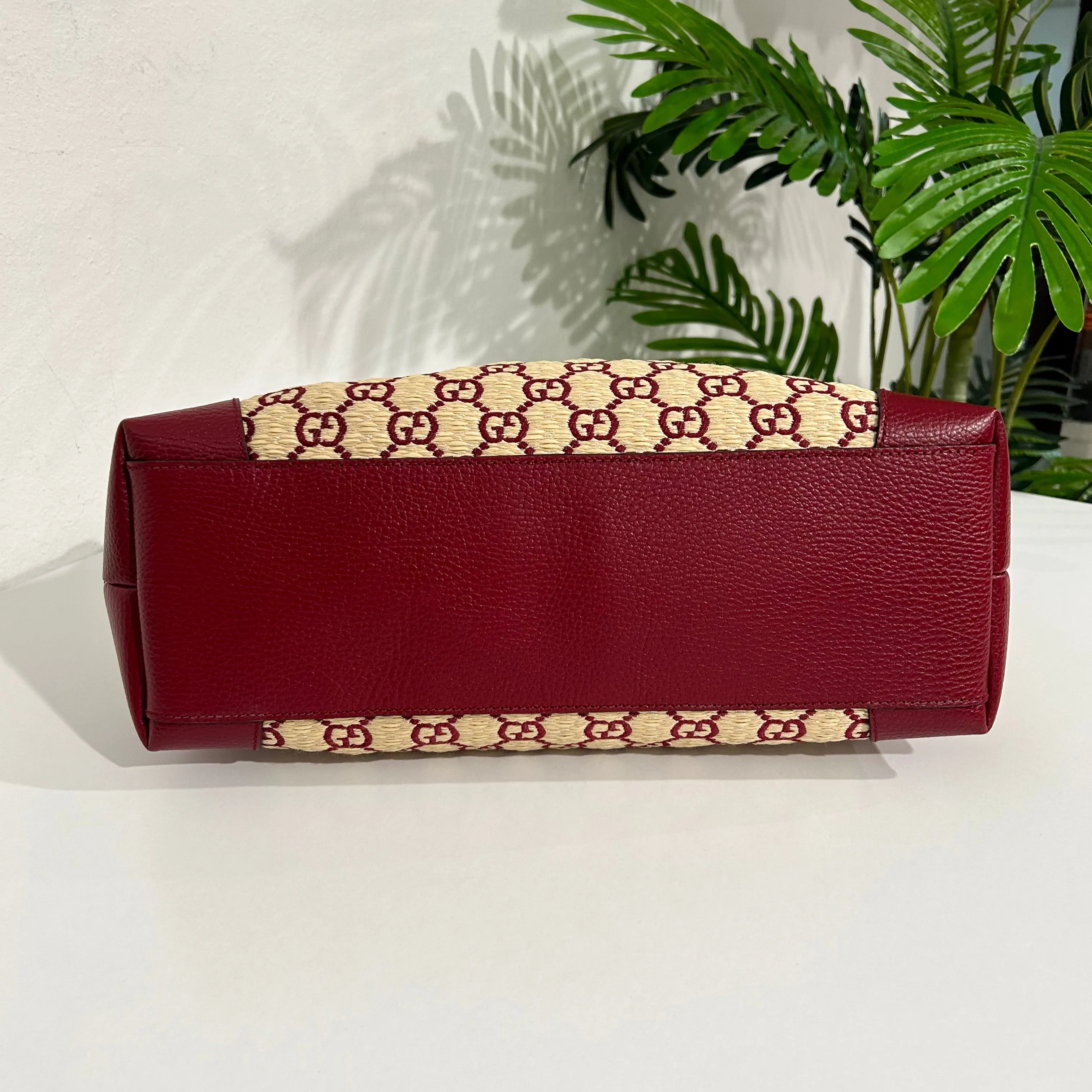 Gucci Raffia Tote