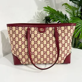 Gucci Raffia Tote