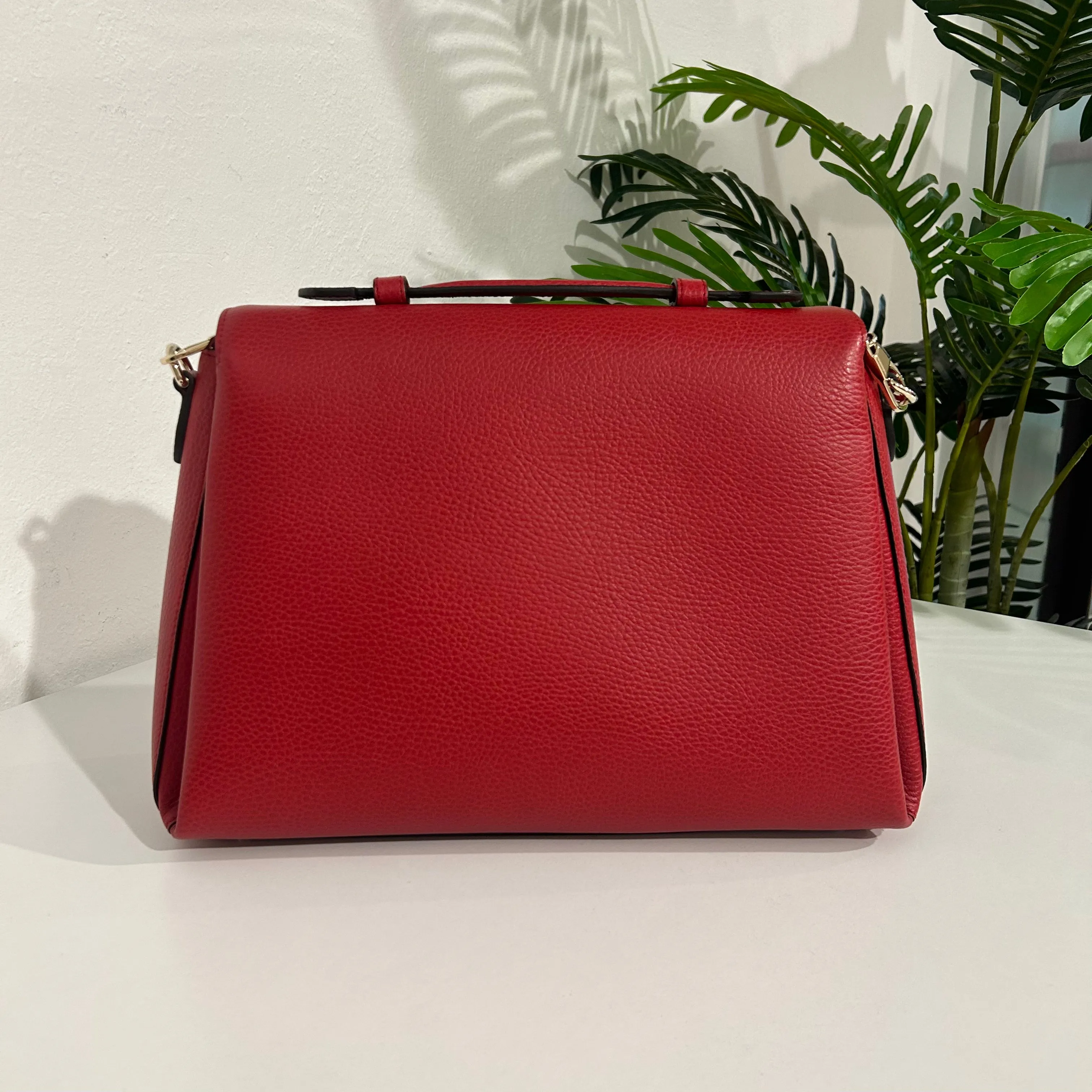 Gucci Red Dollar Handle Bag