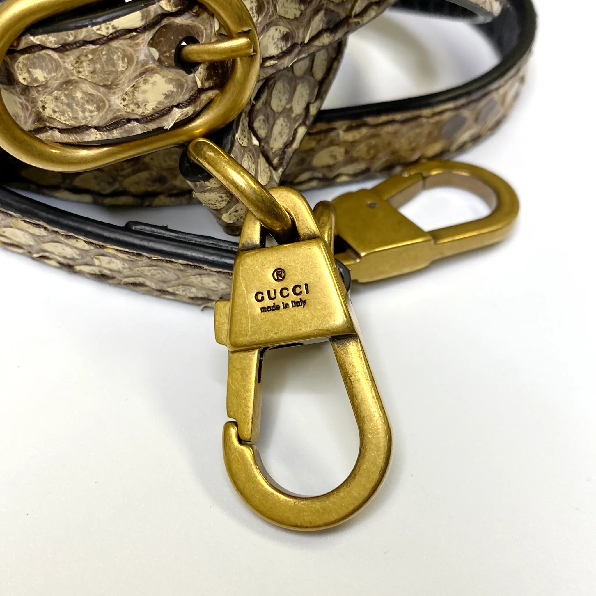 Gucci Small Python Re(Belle) Bag