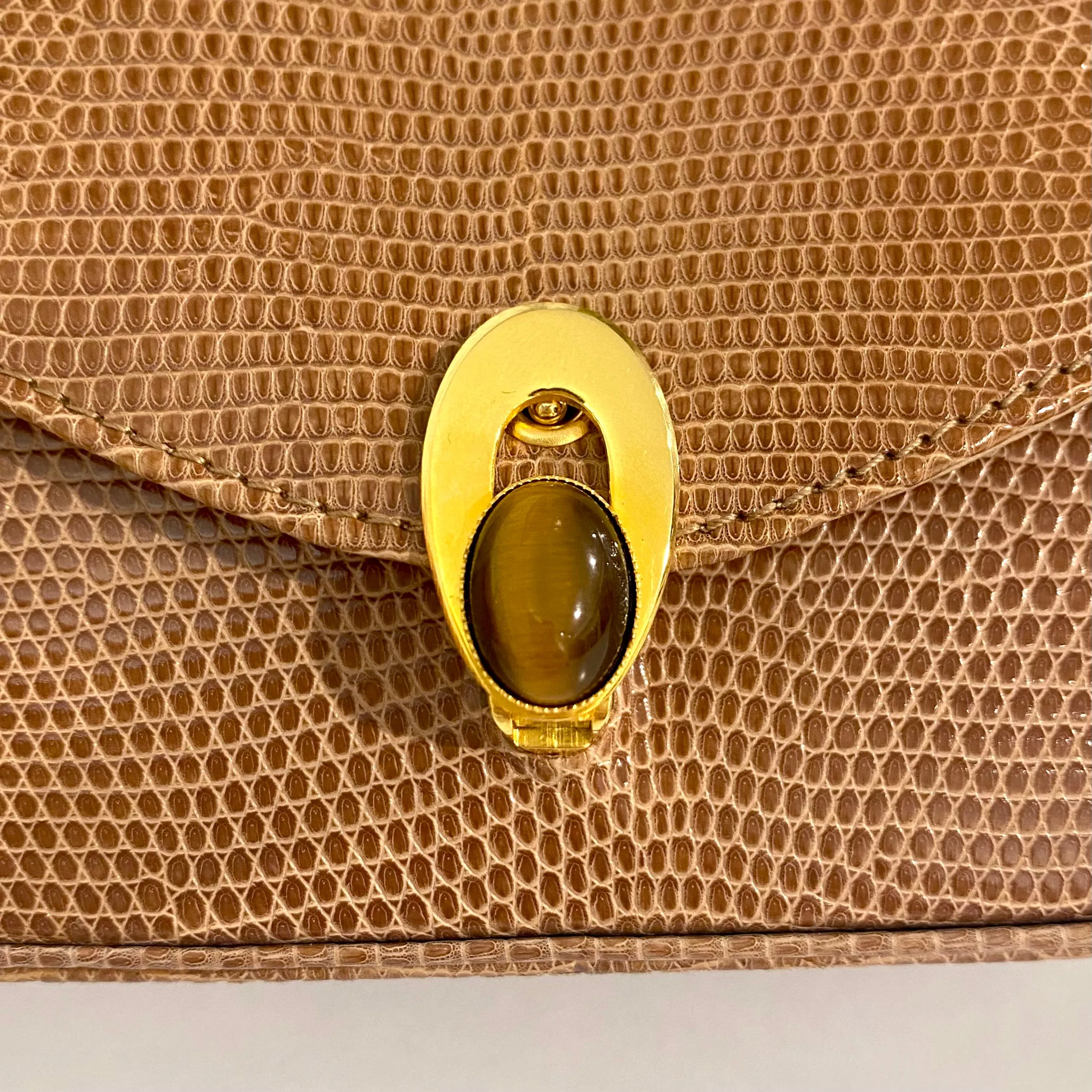 Gucci Vintage Lizard Purse