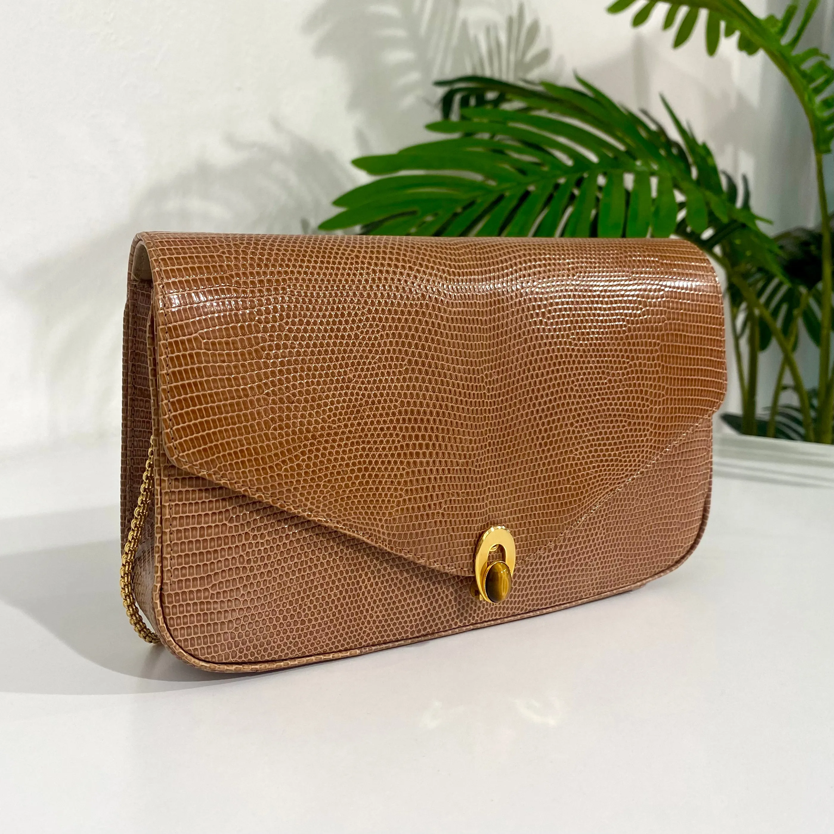 Gucci Vintage Lizard Purse