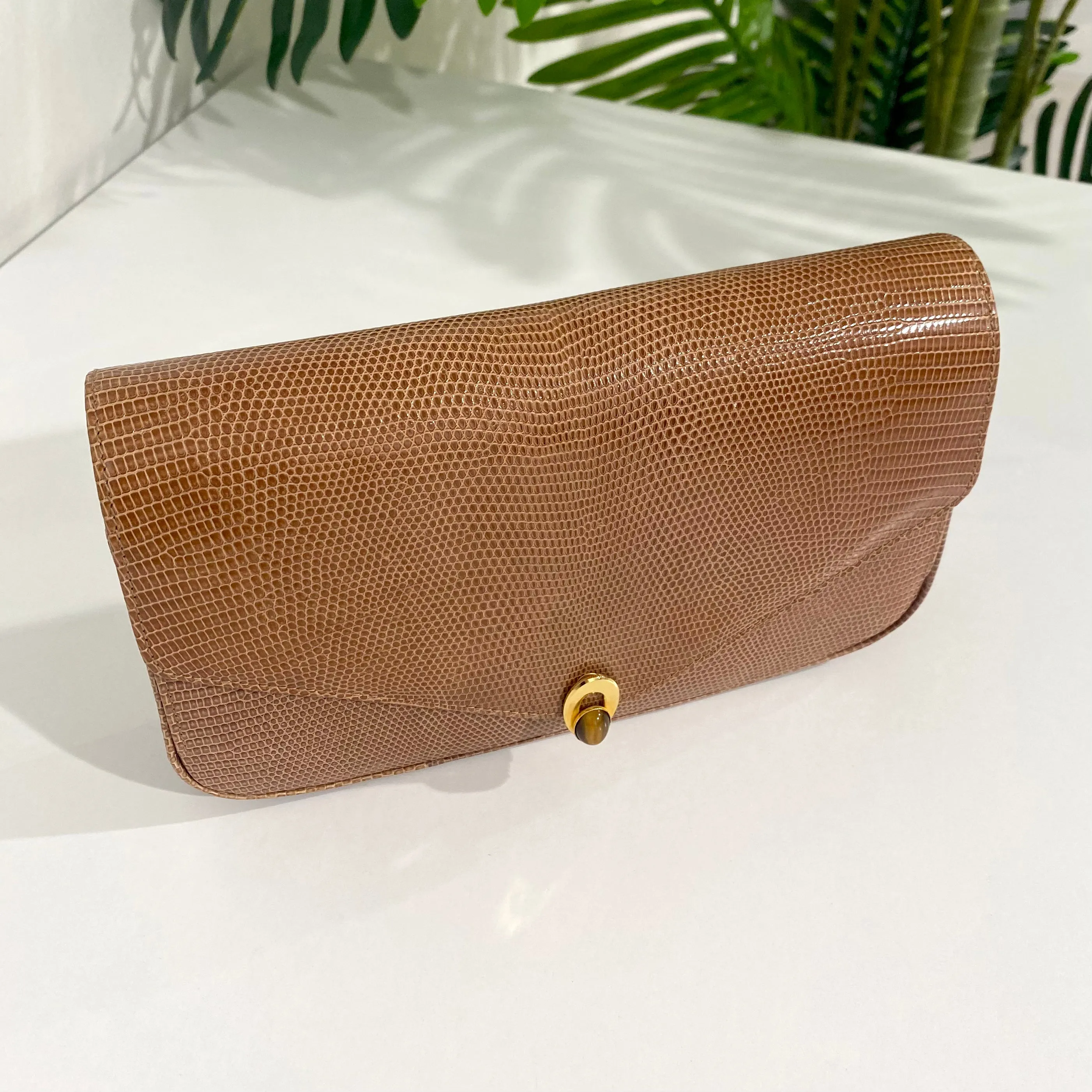 Gucci Vintage Lizard Purse