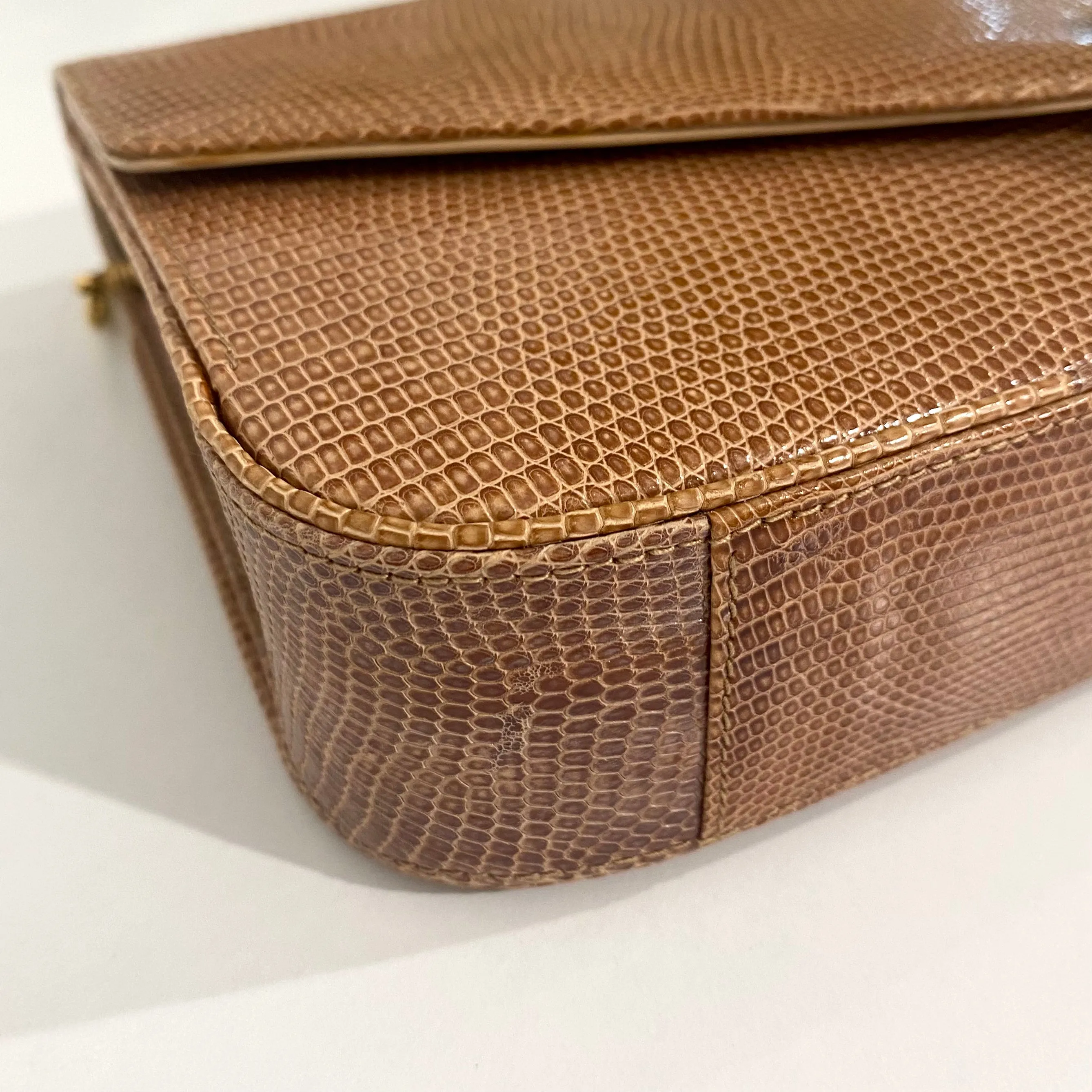 Gucci Vintage Lizard Purse
