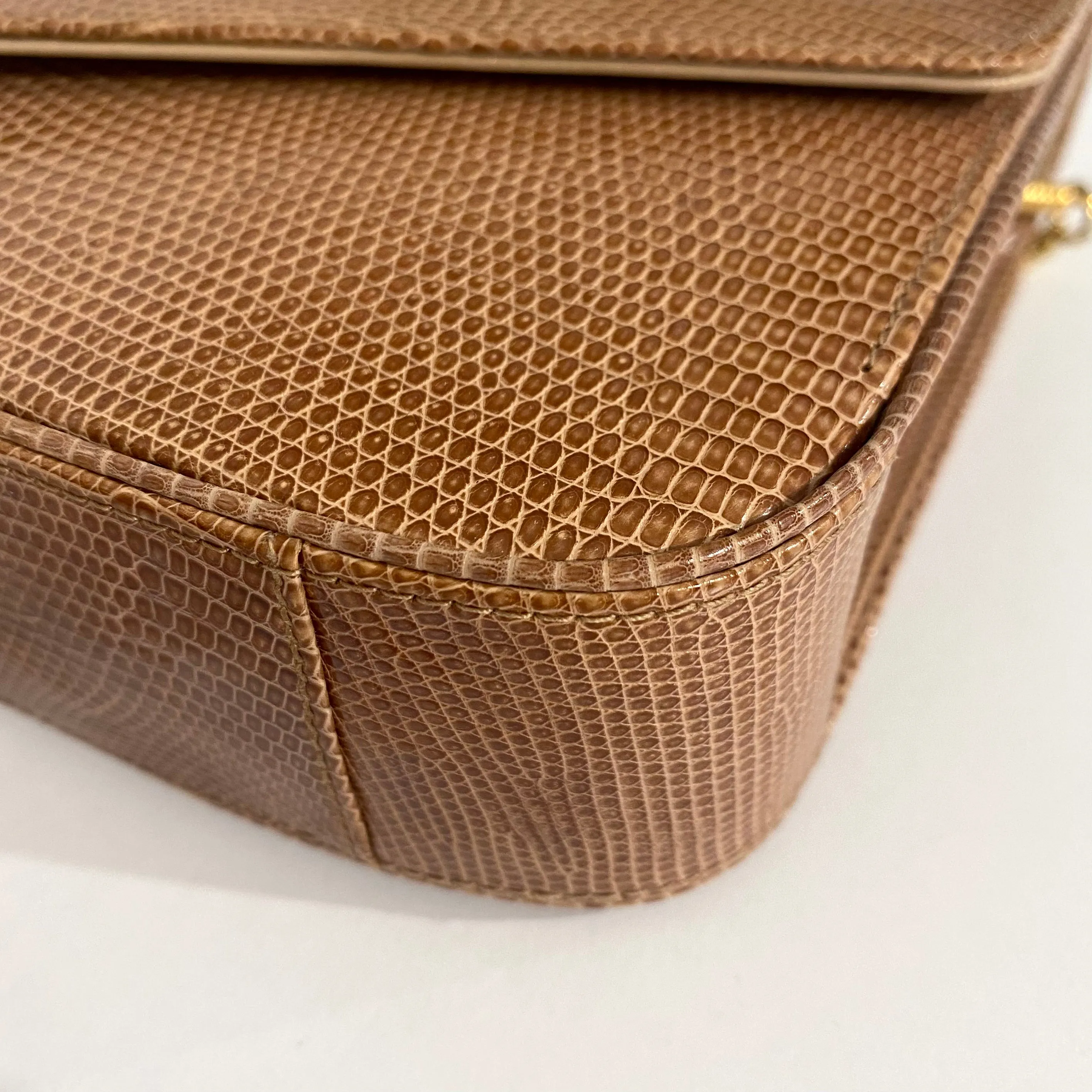 Gucci Vintage Lizard Purse