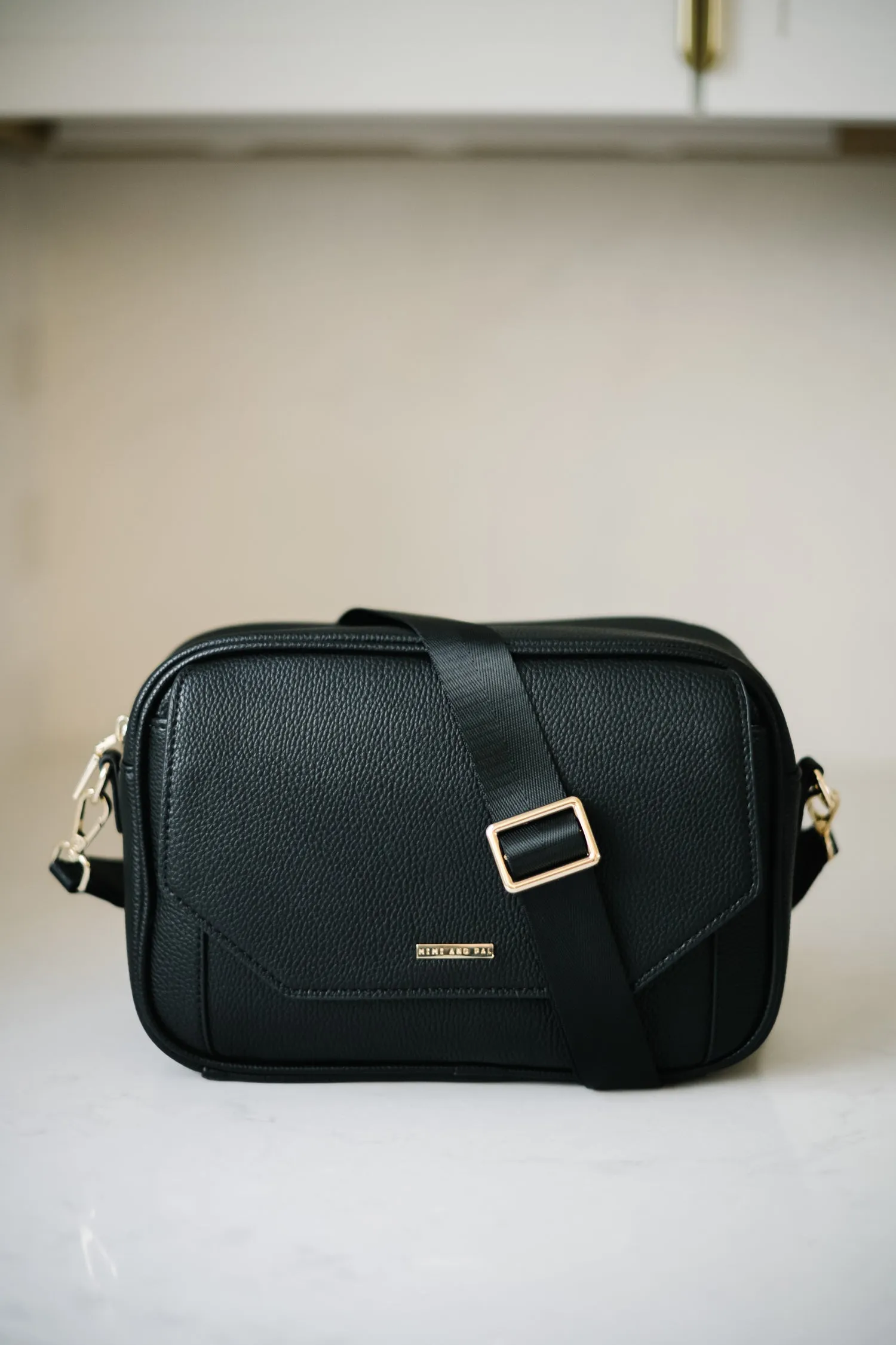 Harper - Black/Gold LARGE