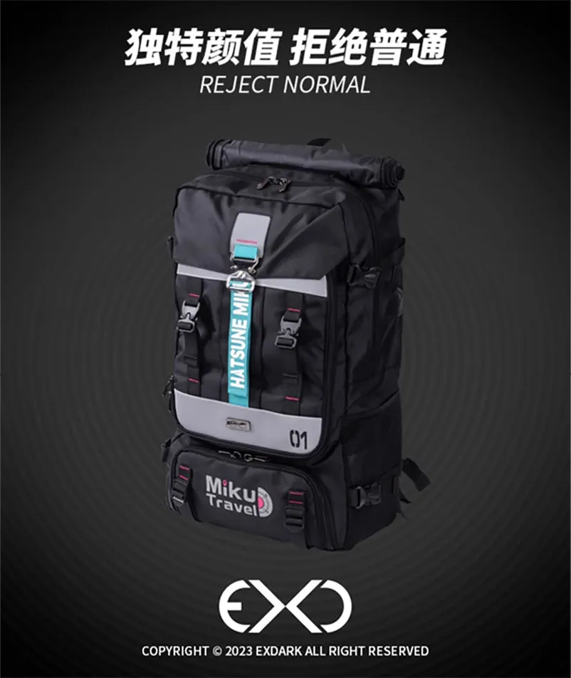 Hatsune Miku - Hatsune Miku Mikutravel Series Outdoor Hiking Backpack Moeyu