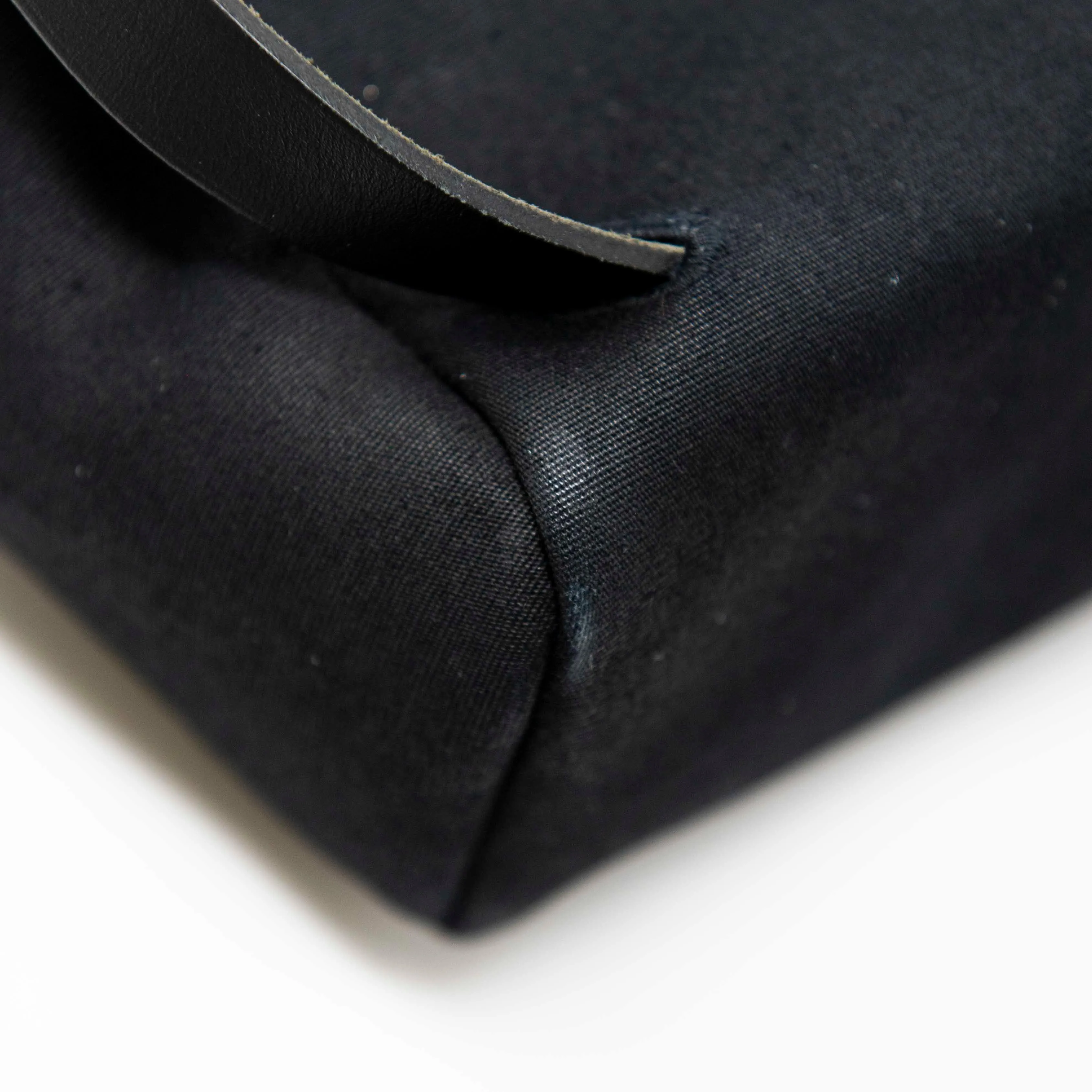 Hermes Noir Toile Herbag Backpack