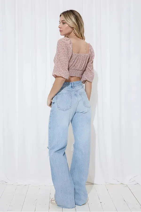 Illa Illa Spring Lover Top – A Floral Dream for Every Season
