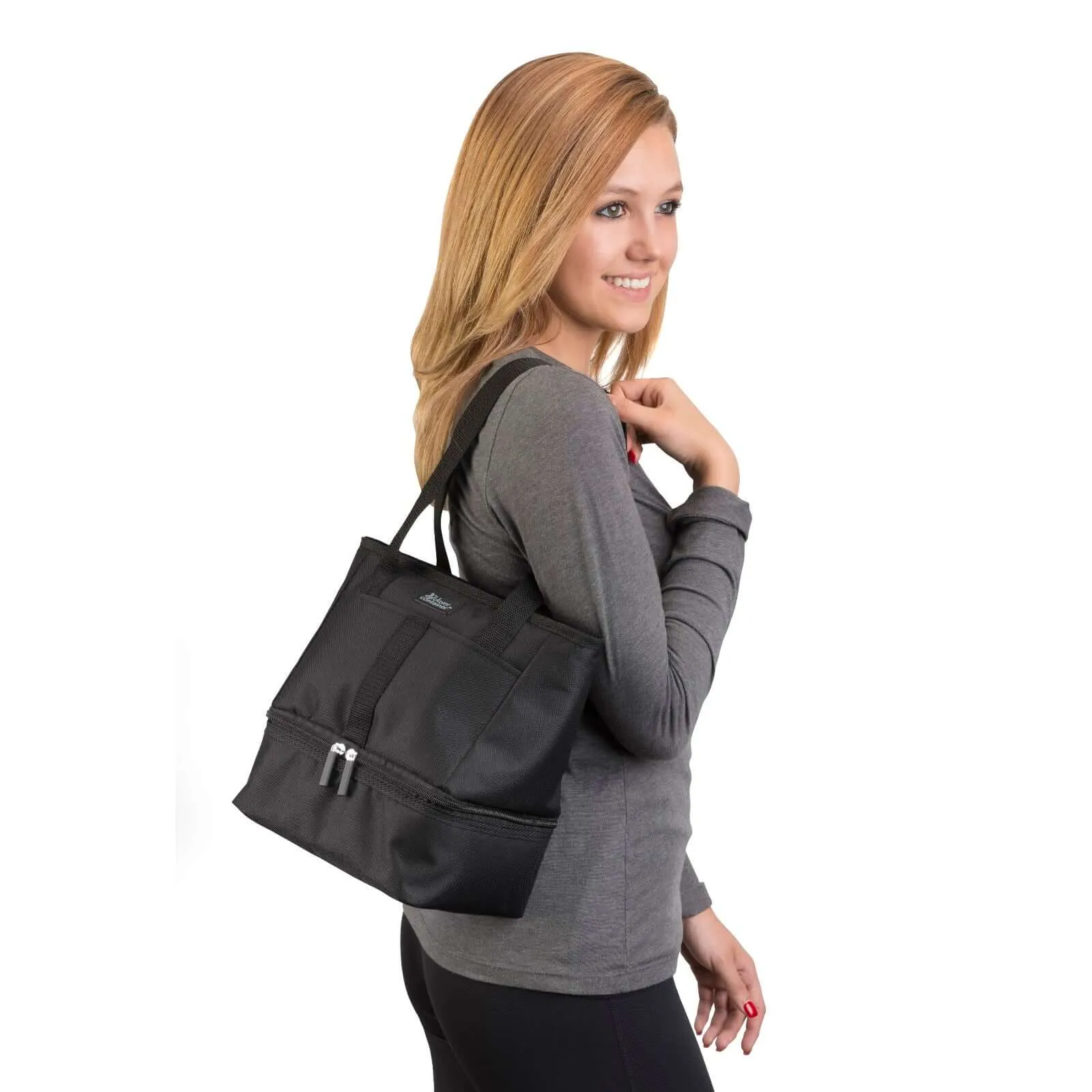 Insulated Meal & Snack Bag - Black