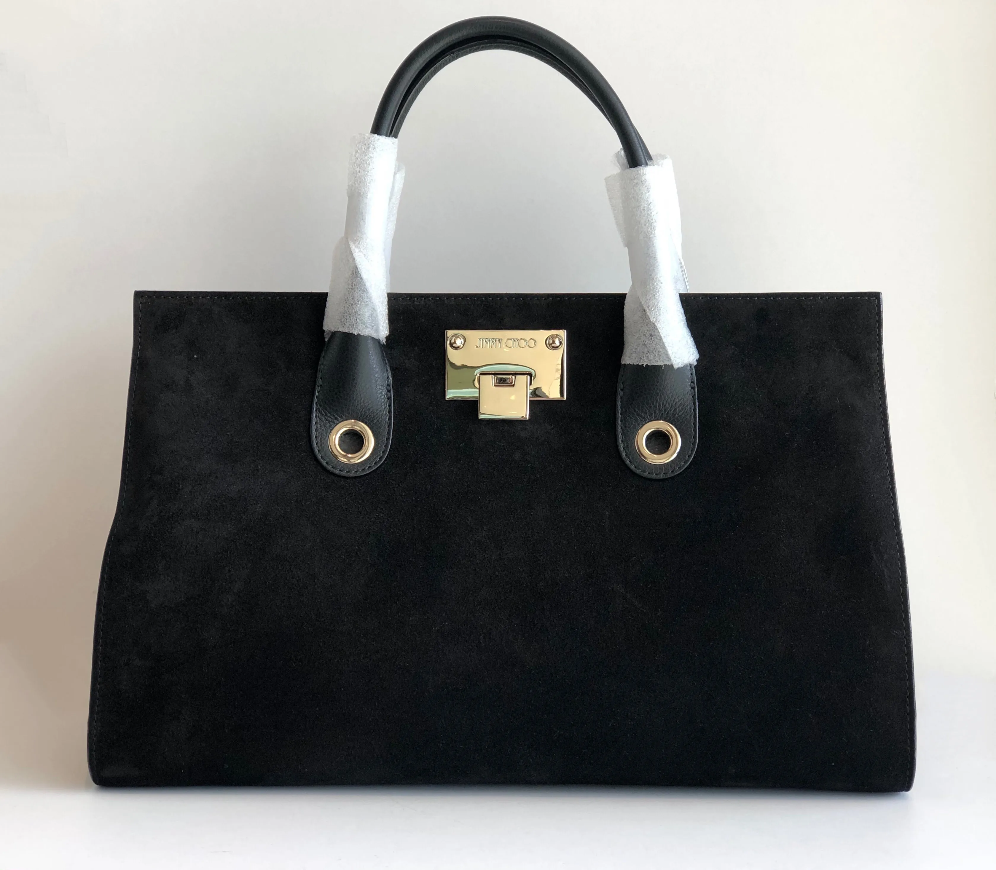 Jimmy Choo Suede Riley Bag
