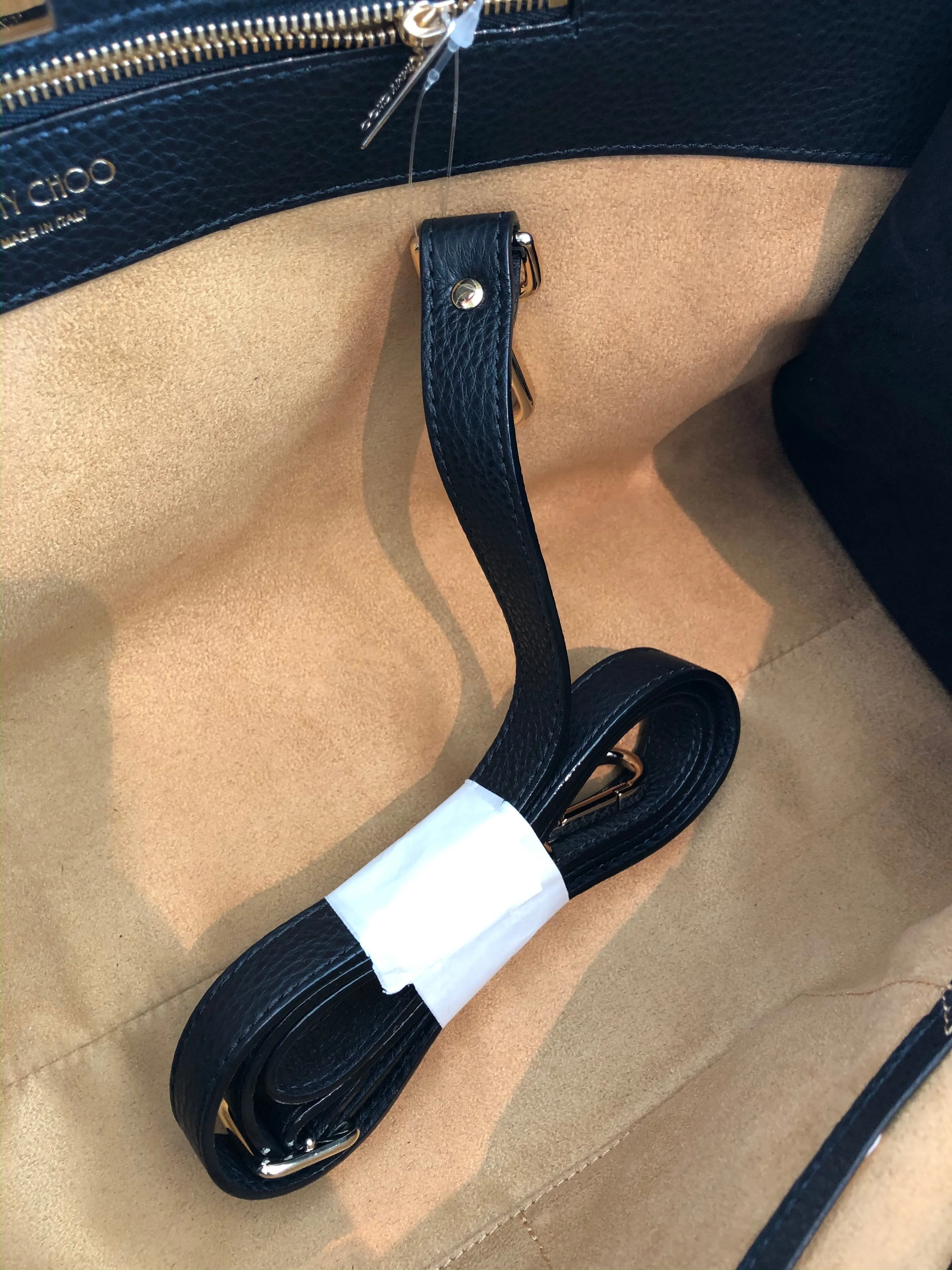 Jimmy Choo Suede Riley Bag