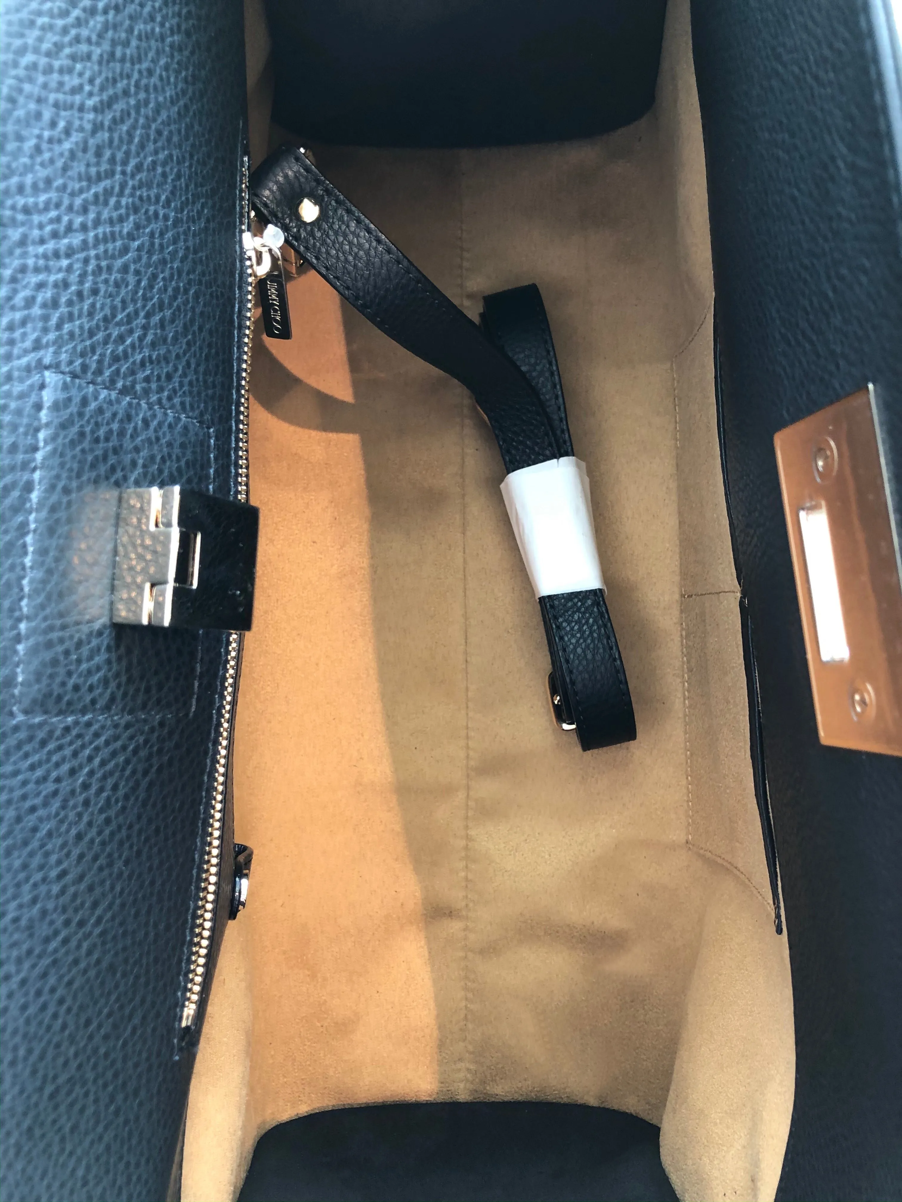 Jimmy Choo Suede Riley Bag