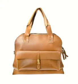 Jo Handbags No. 27 Satchel (Honey)