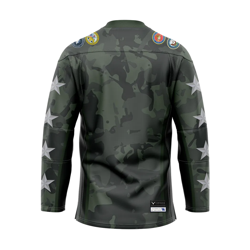 Kentucky Military Appreciation Authentic Sublimated Jersey
