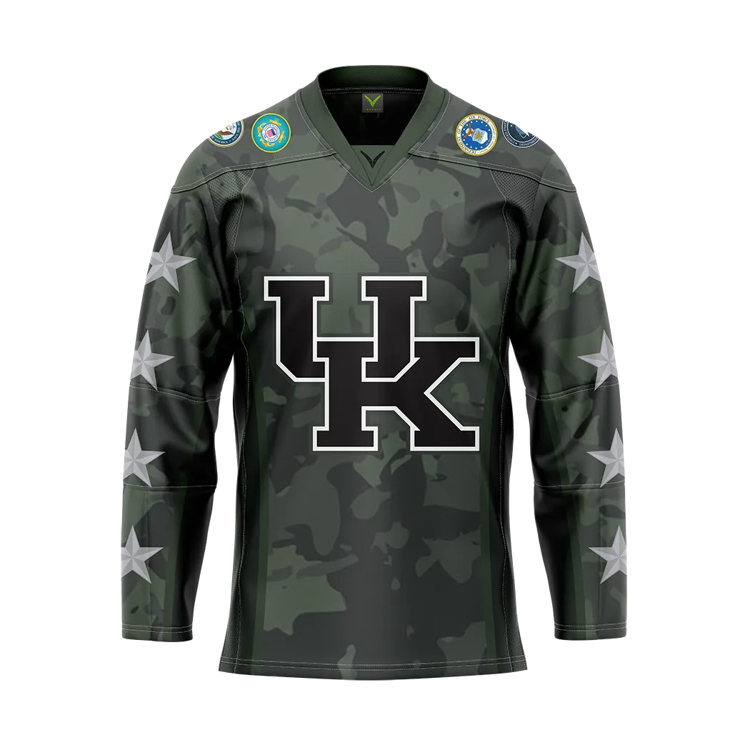 Kentucky Military Appreciation Authentic Sublimated Jersey