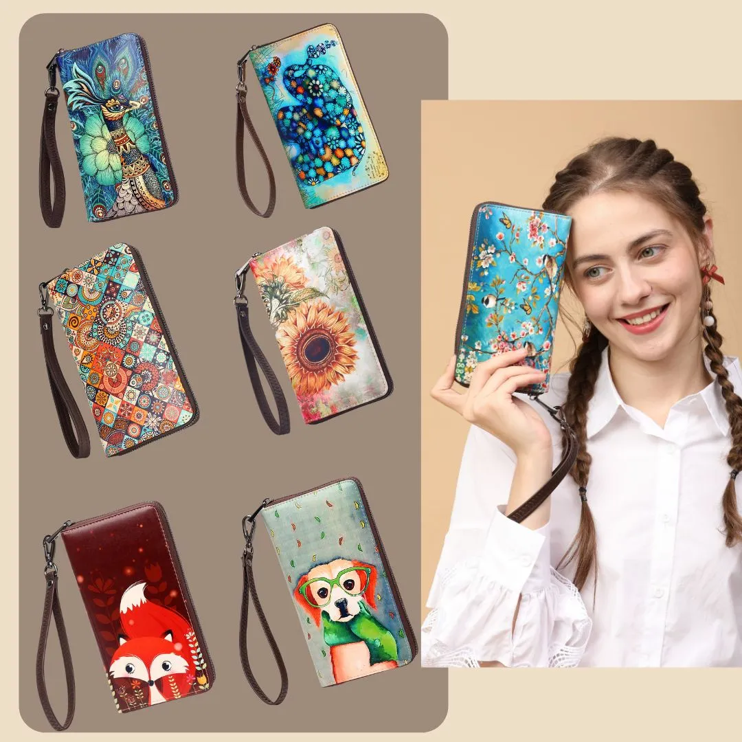 Large Capacity Clutch Wallet For Women Ladies Wallets