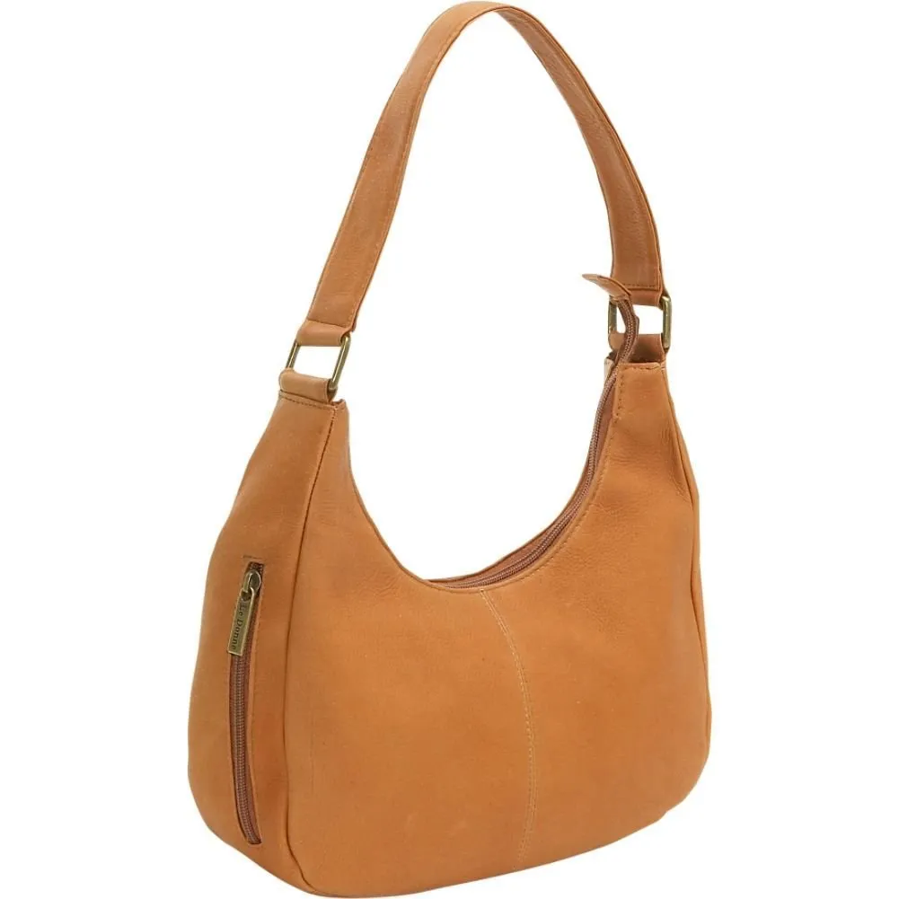 Le Donne Leather Classic Hobo Handbag