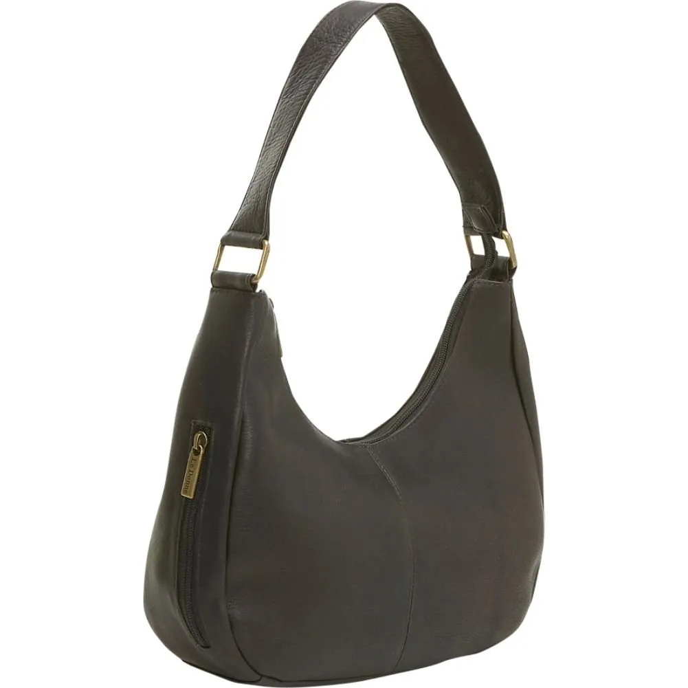 Le Donne Leather Classic Hobo Handbag