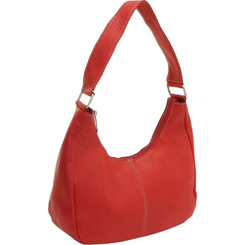 Le Donne Leather Classic Hobo Handbag