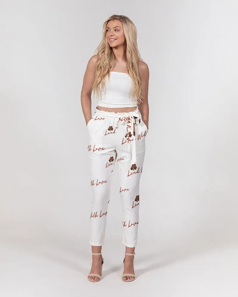 Lead with Love by SLL Women's Belted Tapered Pants