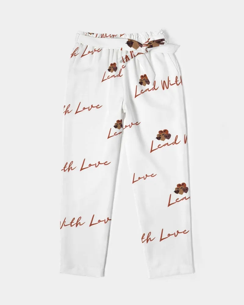 Lead with Love by SLL Women's Belted Tapered Pants