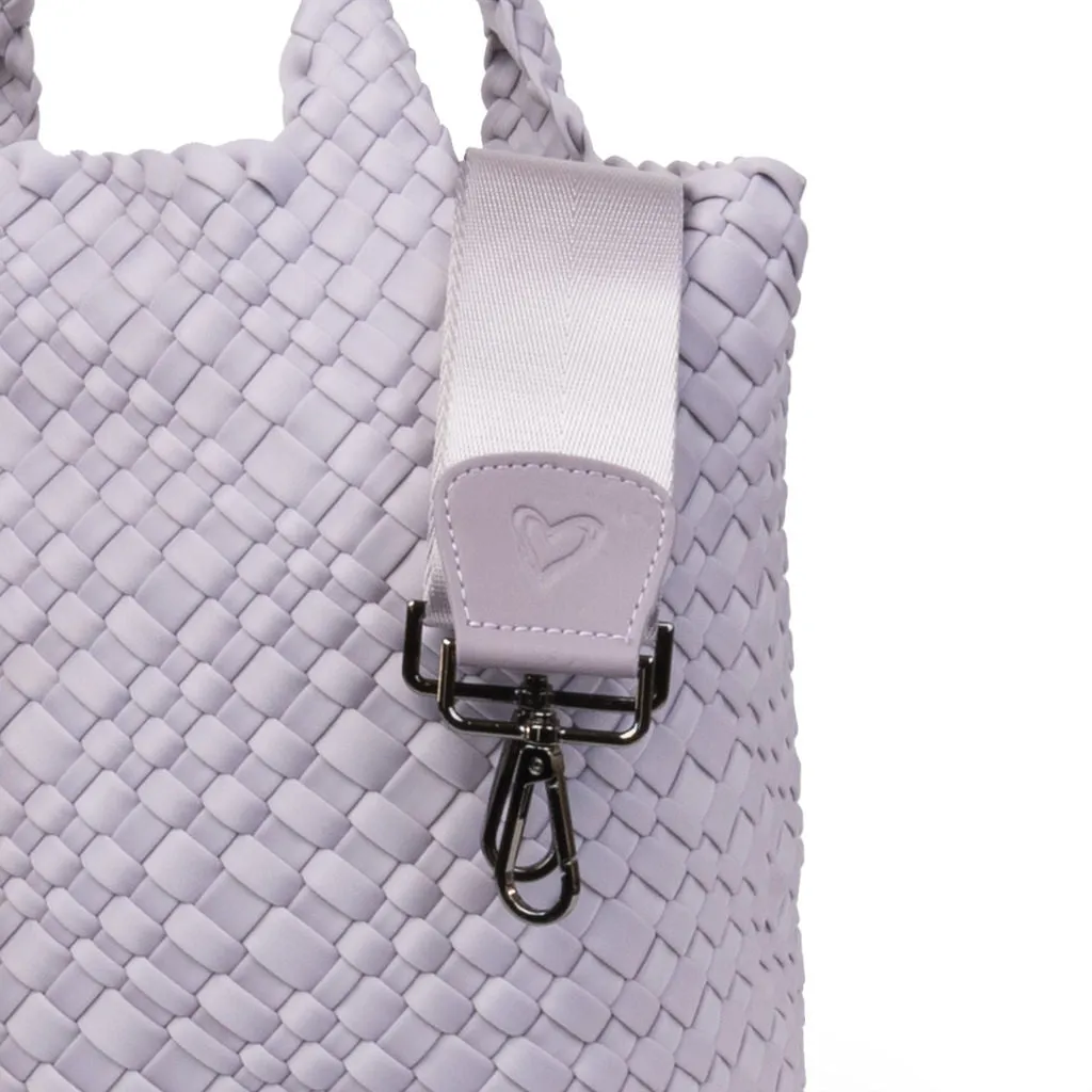 London Large Woven Tote - Lavender