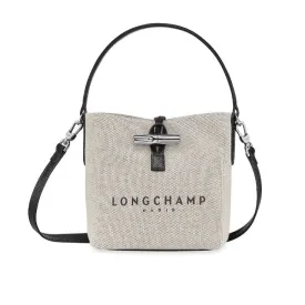 Longchamp Roseau Logo Bucket Bag