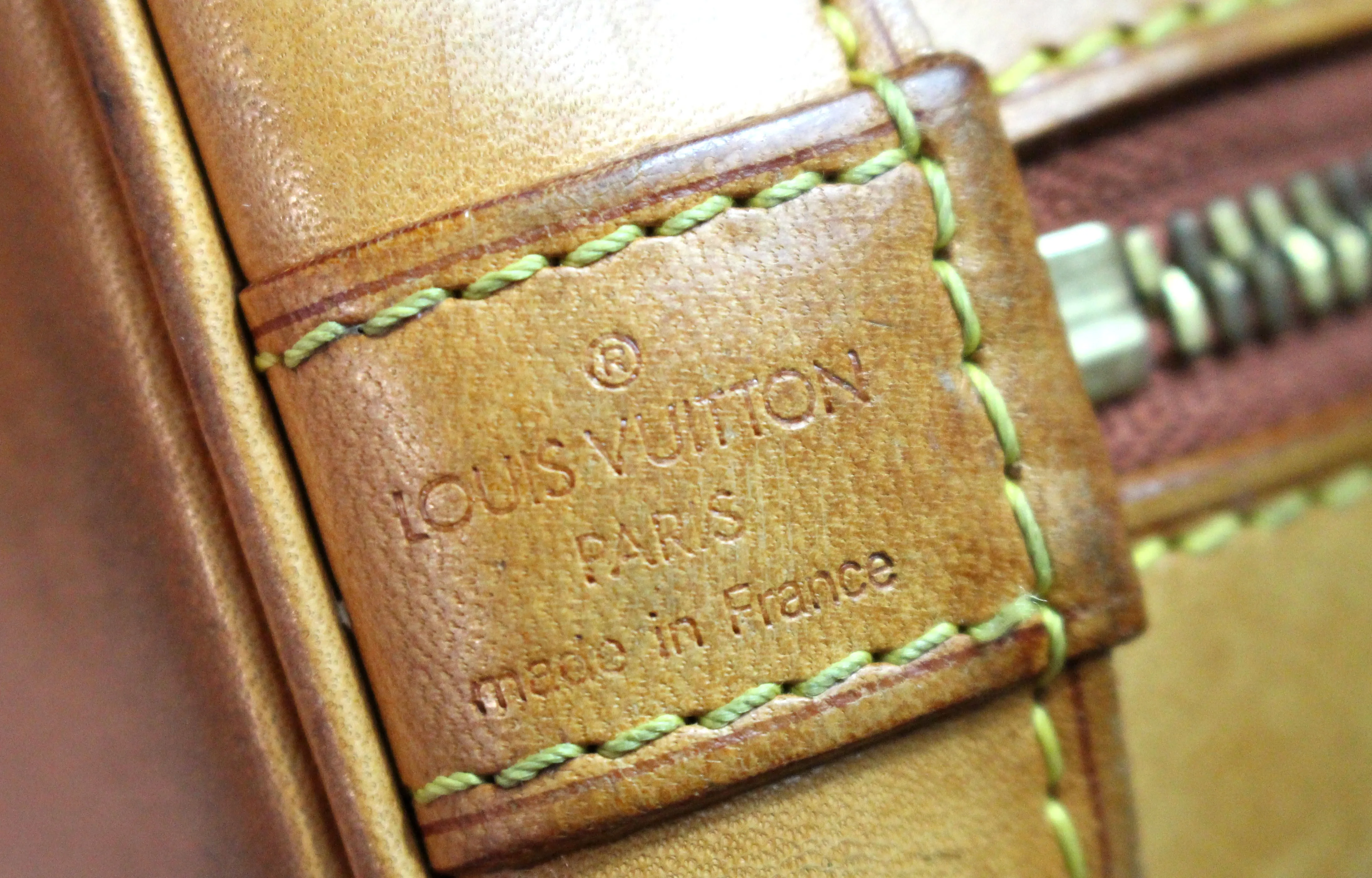 LOUIS VUITTON Alma limited edition vachetta leather
