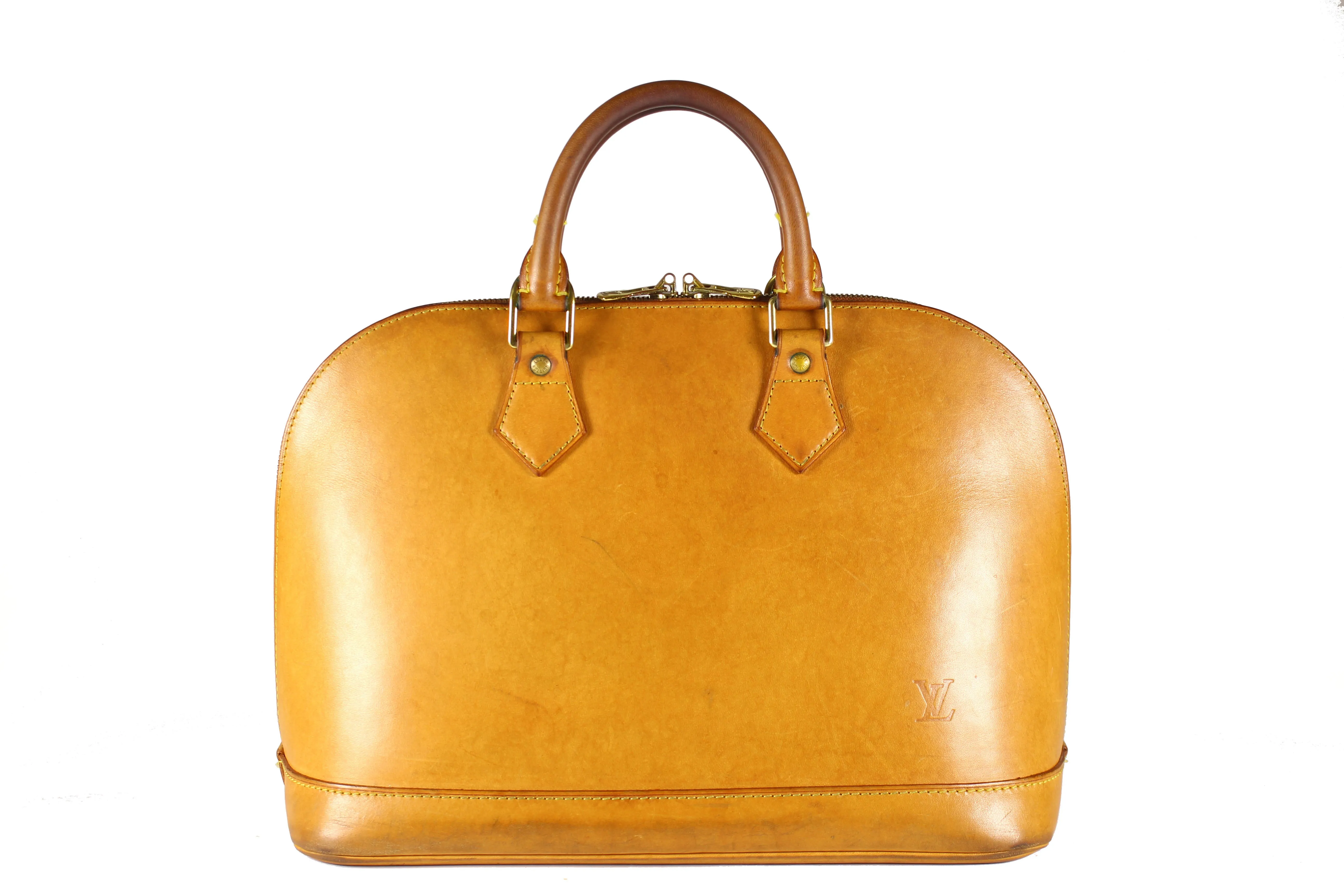 LOUIS VUITTON Alma limited edition vachetta leather