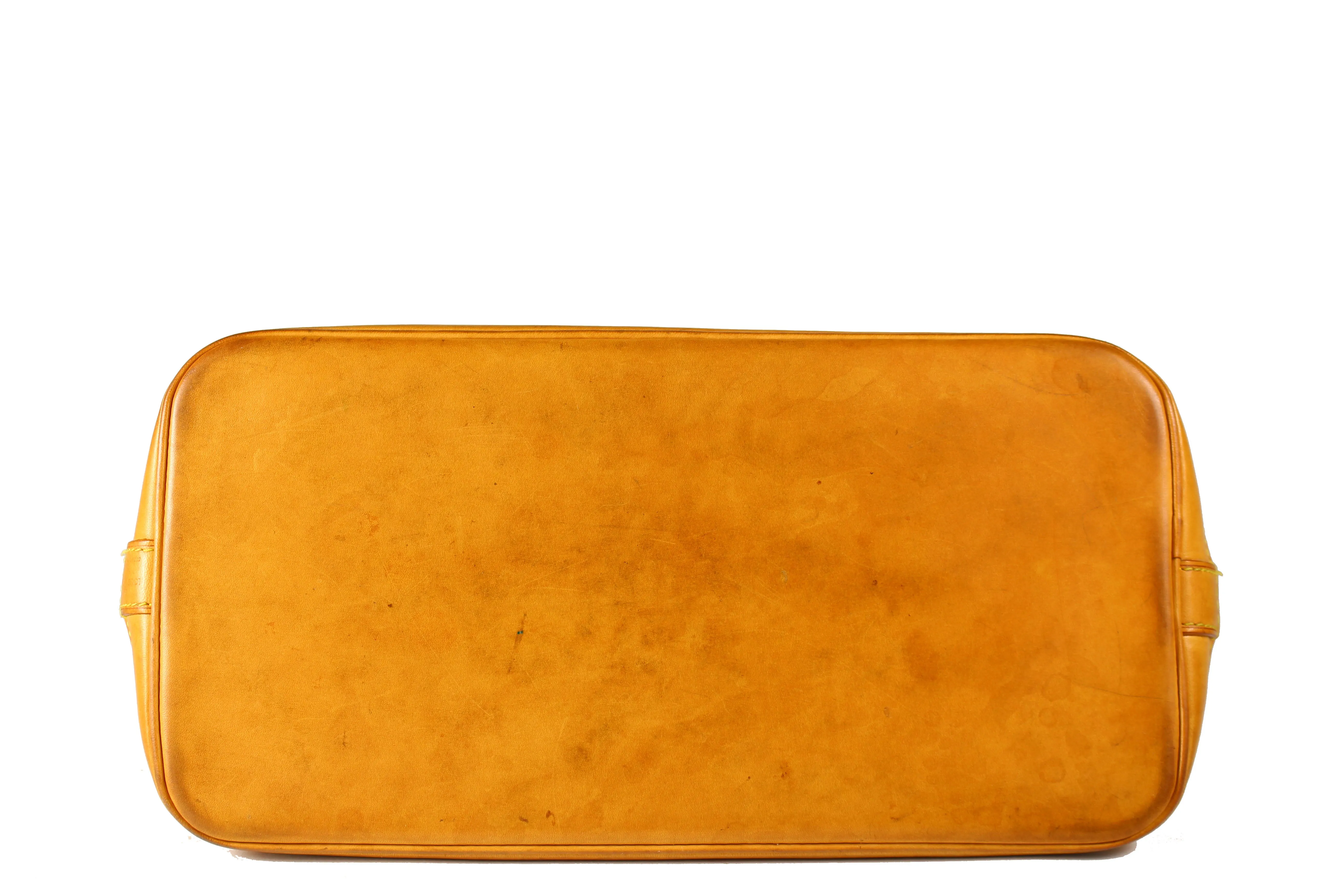 LOUIS VUITTON Alma limited edition vachetta leather