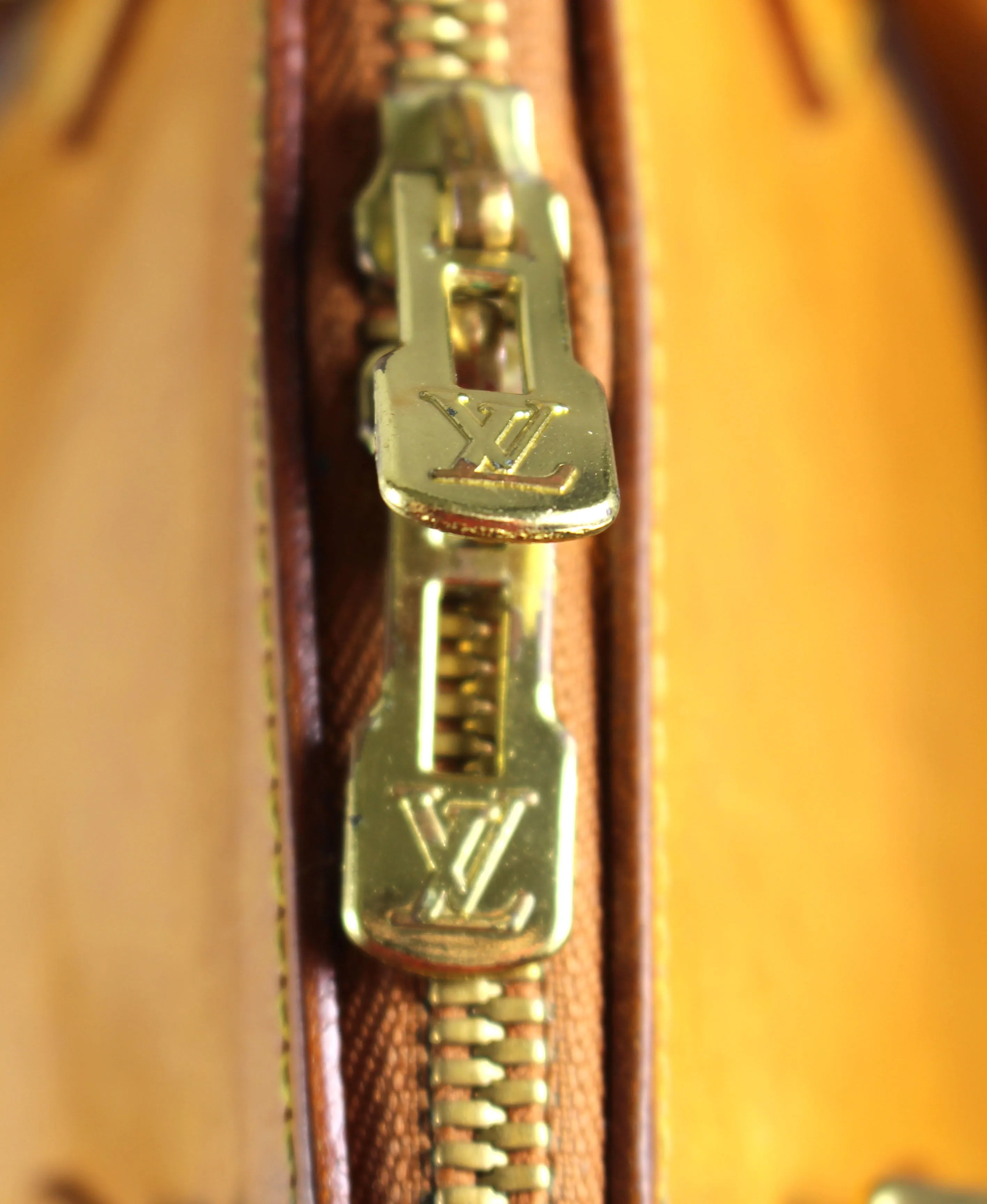 LOUIS VUITTON Alma limited edition vachetta leather
